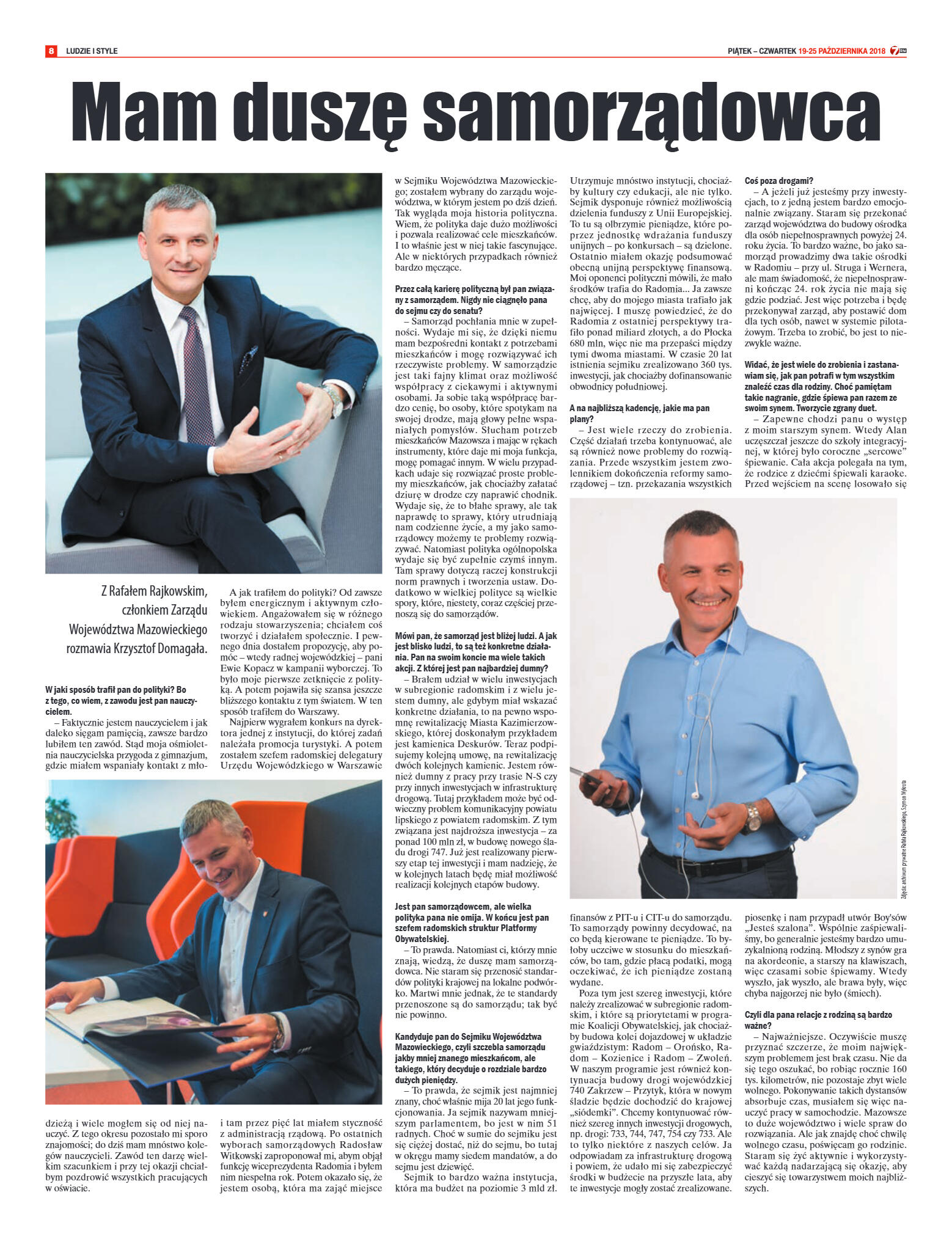 Tygodnik "7 Dni" nr 657 z 19.10.2018 - strona 8