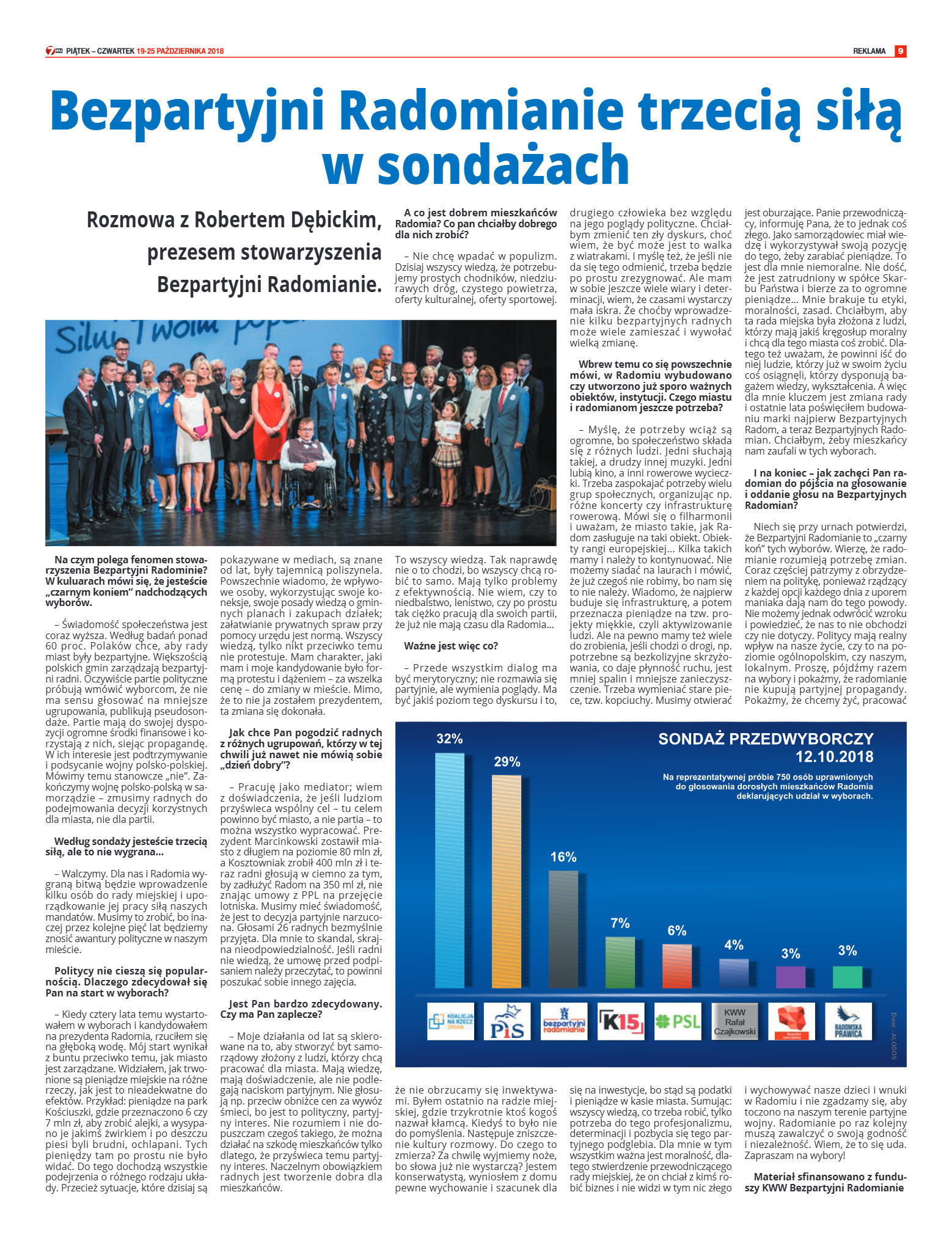 Tygodnik "7 Dni" nr 657 z 19.10.2018 - strona 9