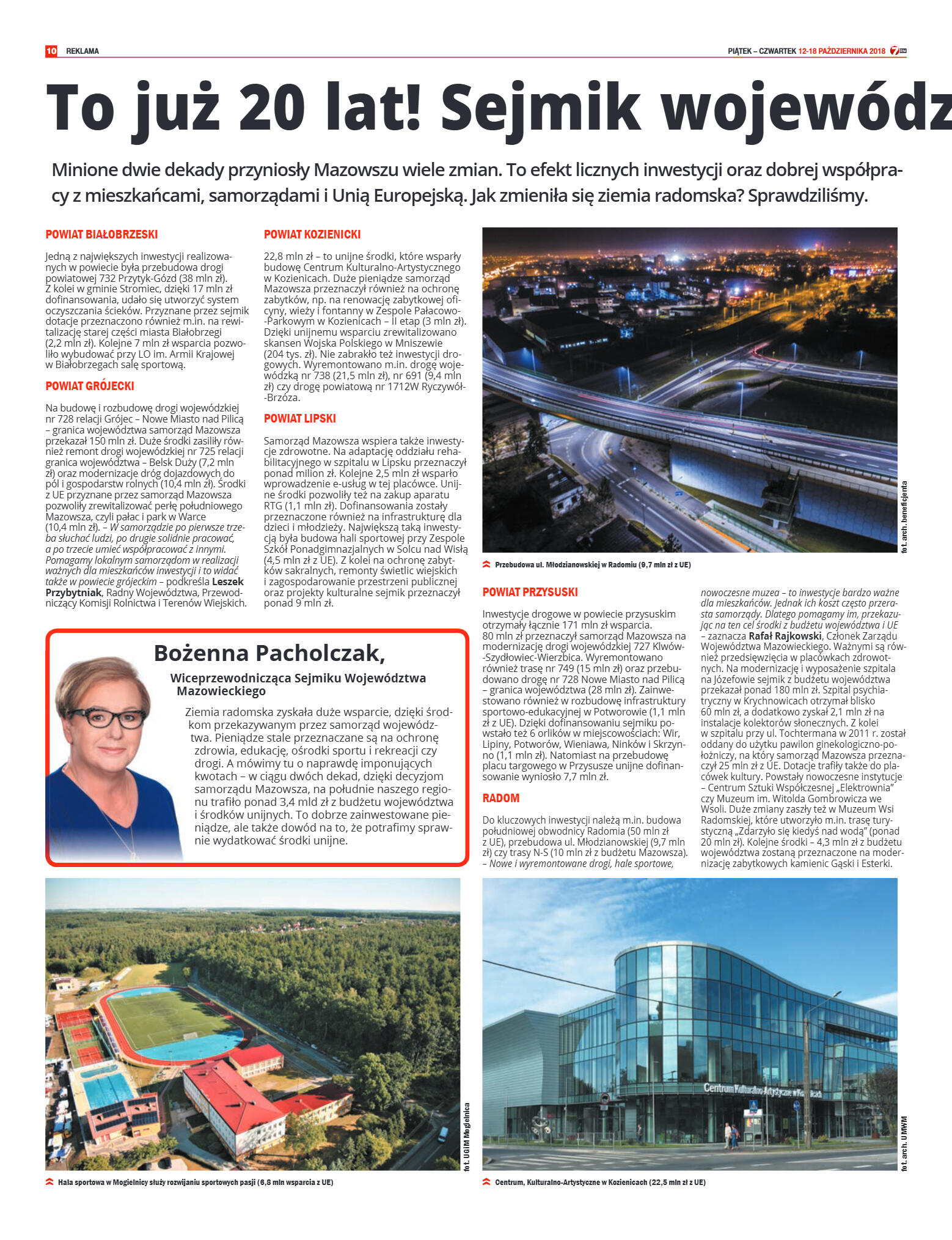 Tygodnik "7 Dni" nr 656 z 12.10.2018 - strona 10