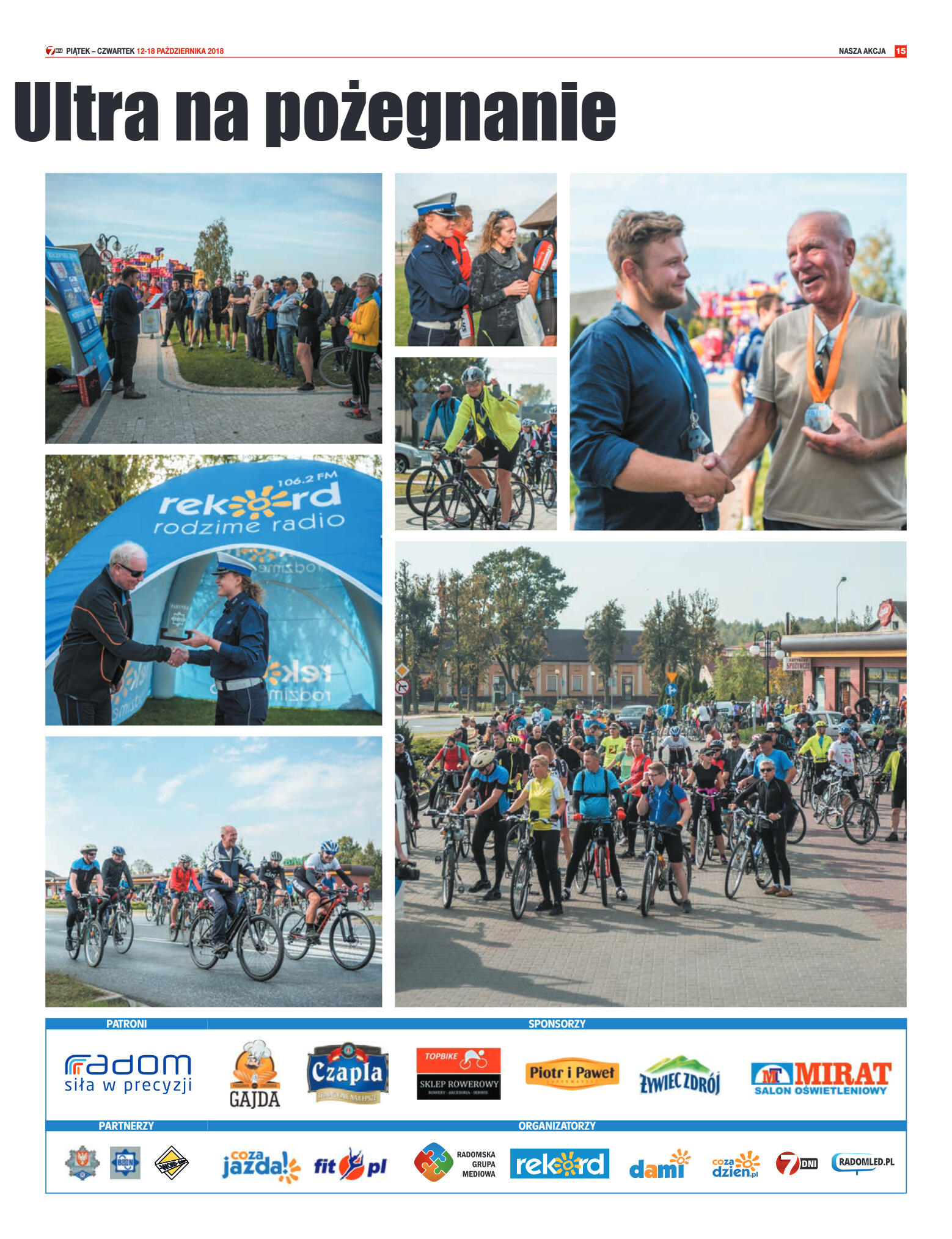 Tygodnik "7 Dni" nr 656 z 12.10.2018 - strona 15