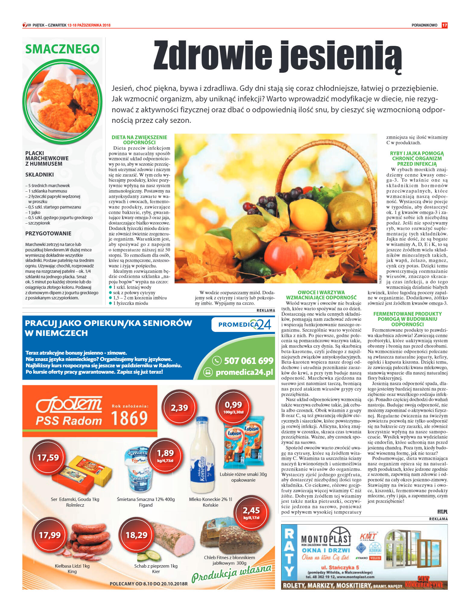 Tygodnik "7 Dni" nr 656 z 12.10.2018 - strona 17