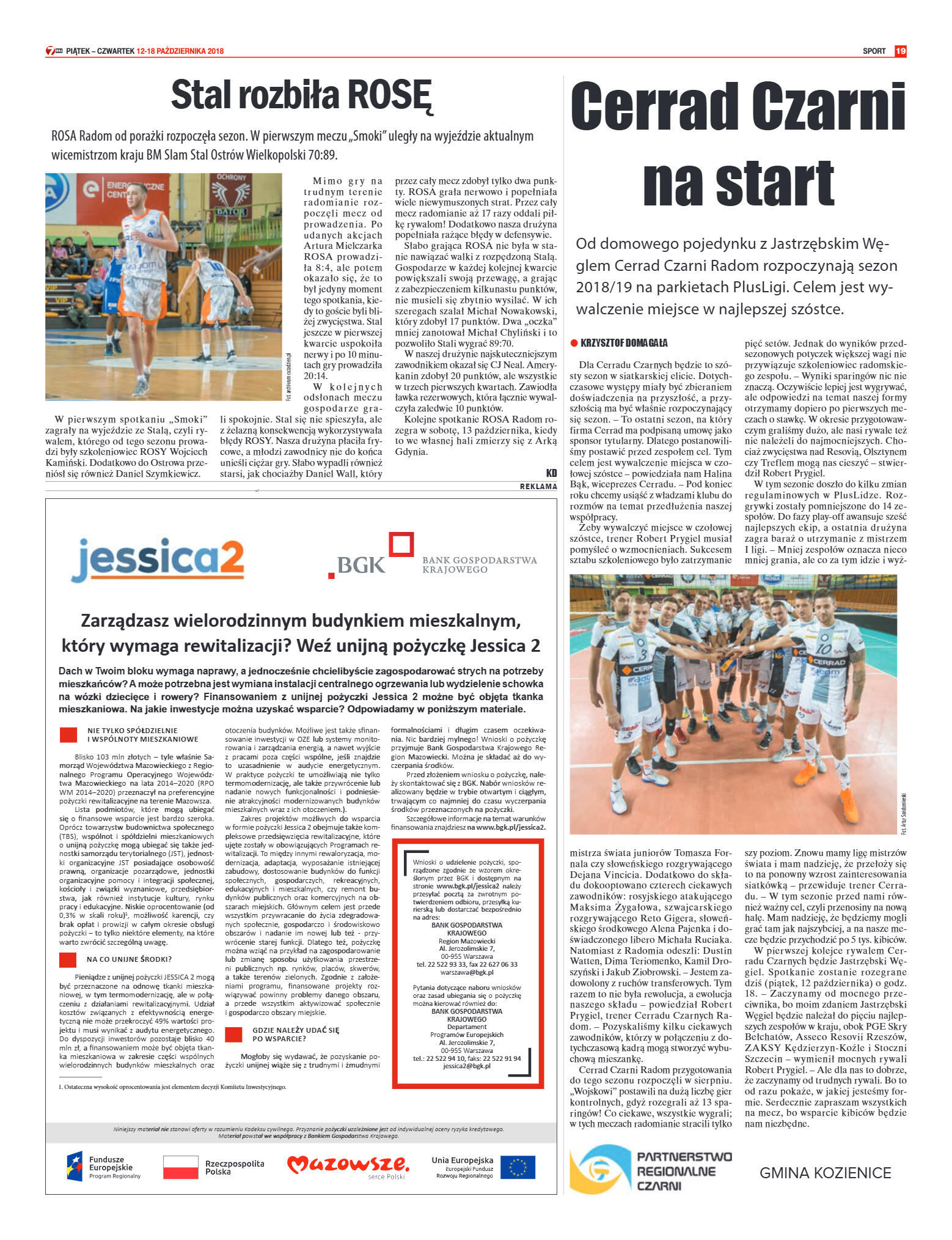 Tygodnik "7 Dni" nr 656 z 12.10.2018 - strona 19