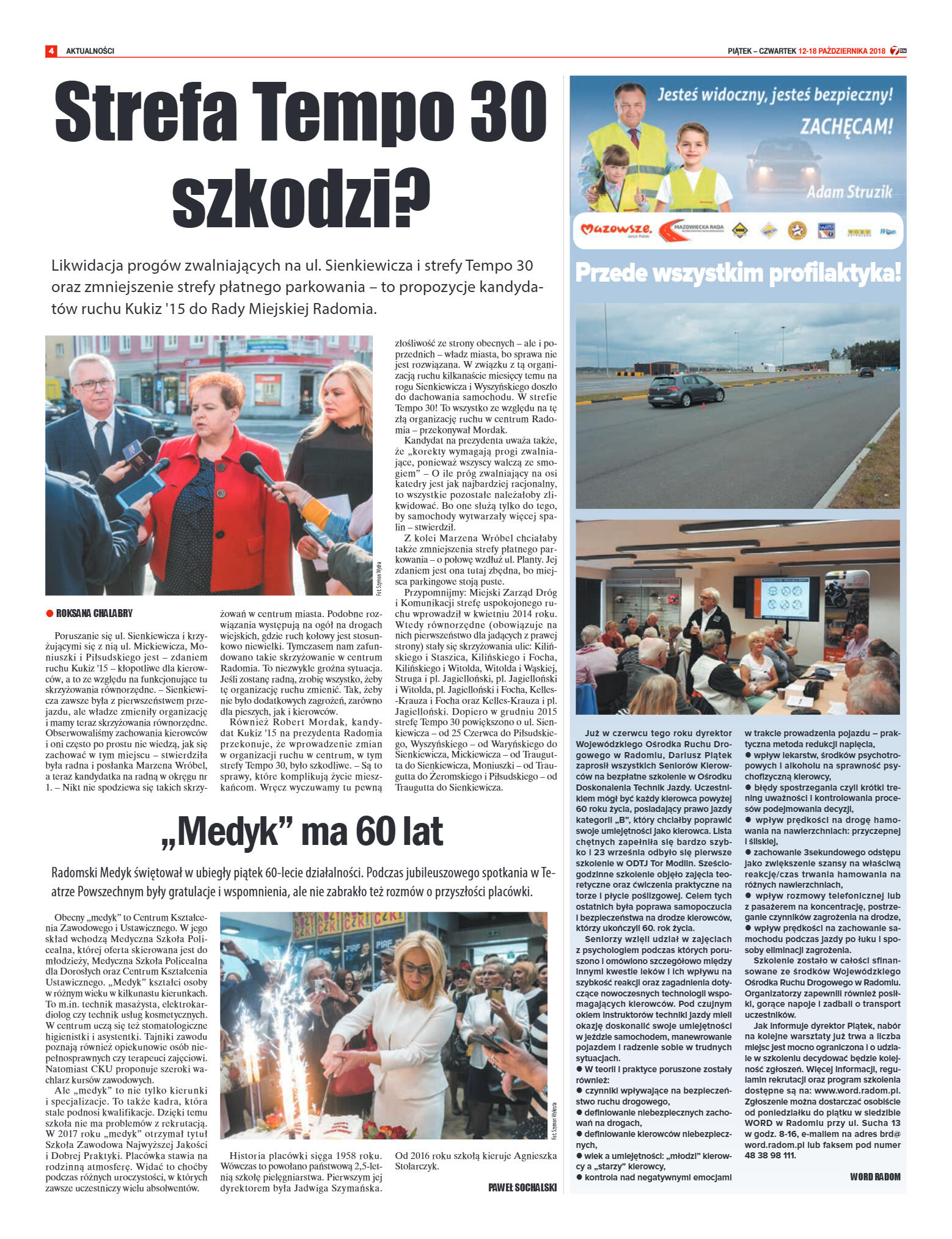 Tygodnik "7 Dni" nr 656 z 12.10.2018 - strona 4