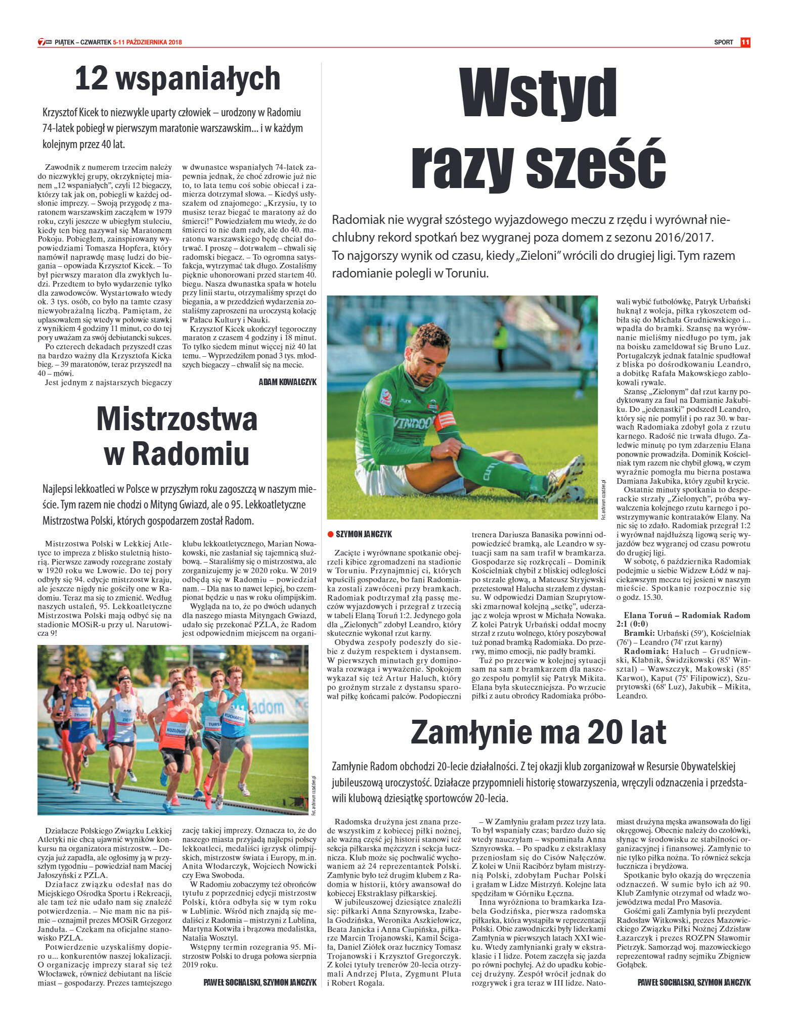 Tygodnik "7 Dni" nr 655 z 05.10.2018 - strona 11