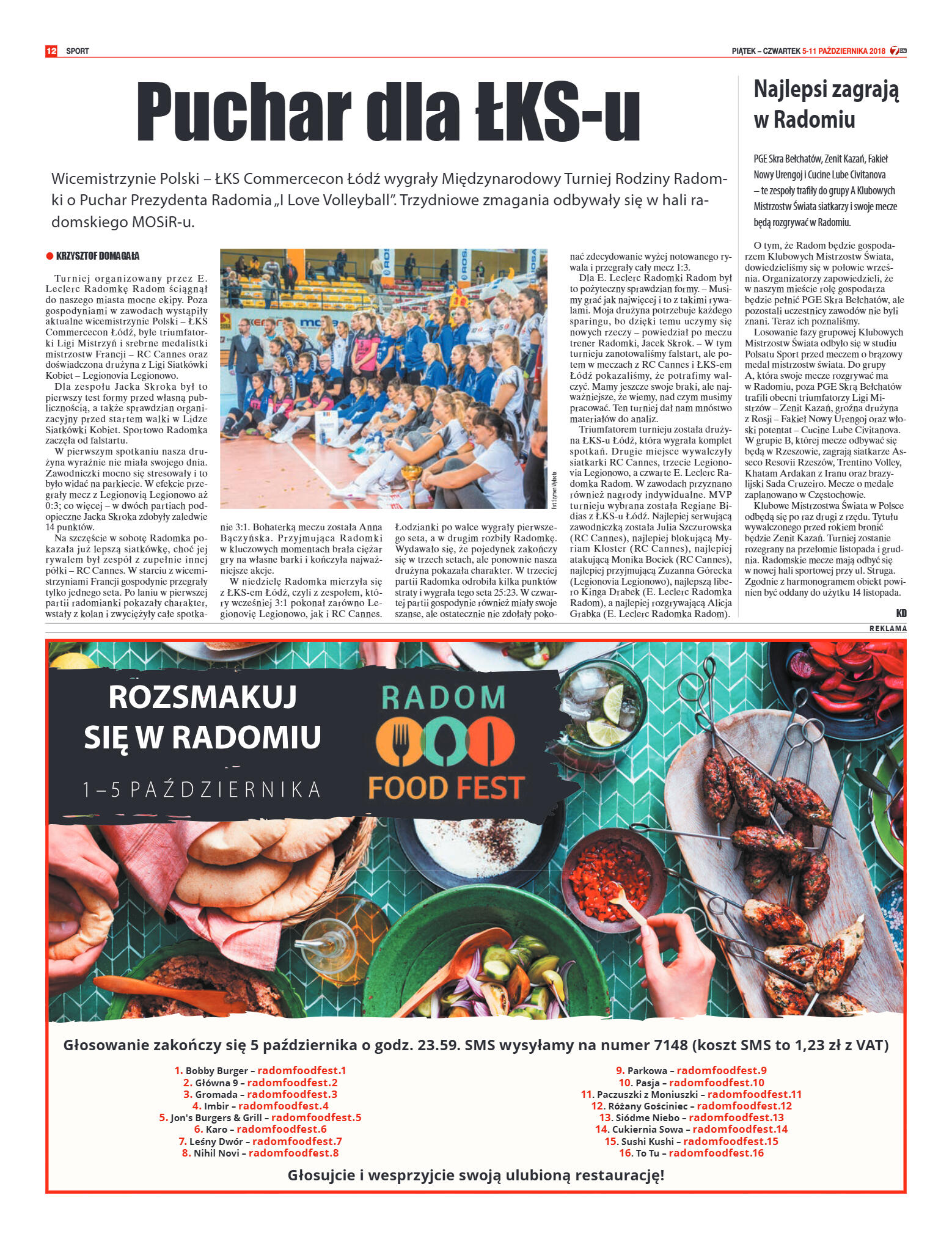 Tygodnik "7 Dni" nr 655 z 05.10.2018 - strona 12