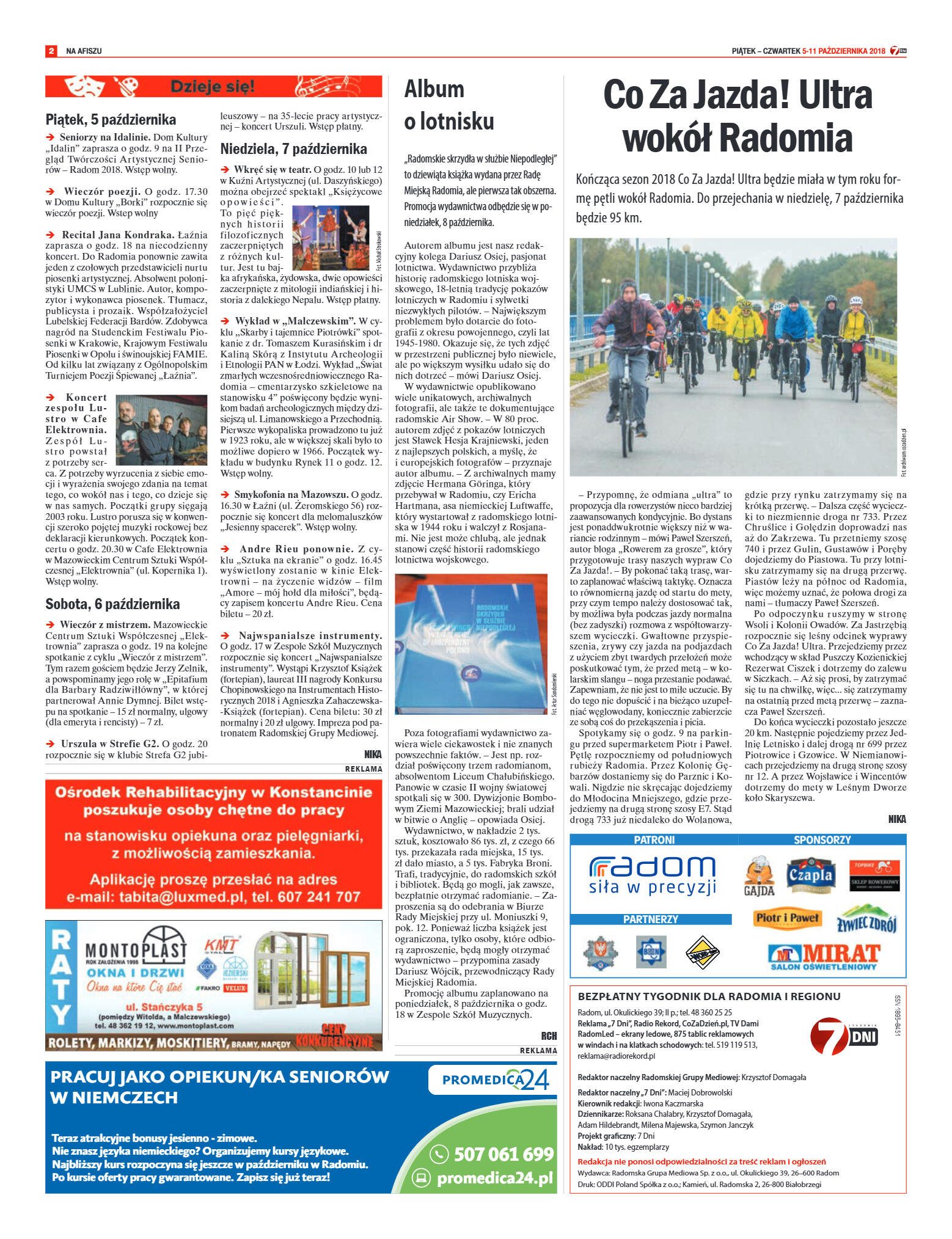 Tygodnik "7 Dni" nr 655 z 05.10.2018 - strona 2