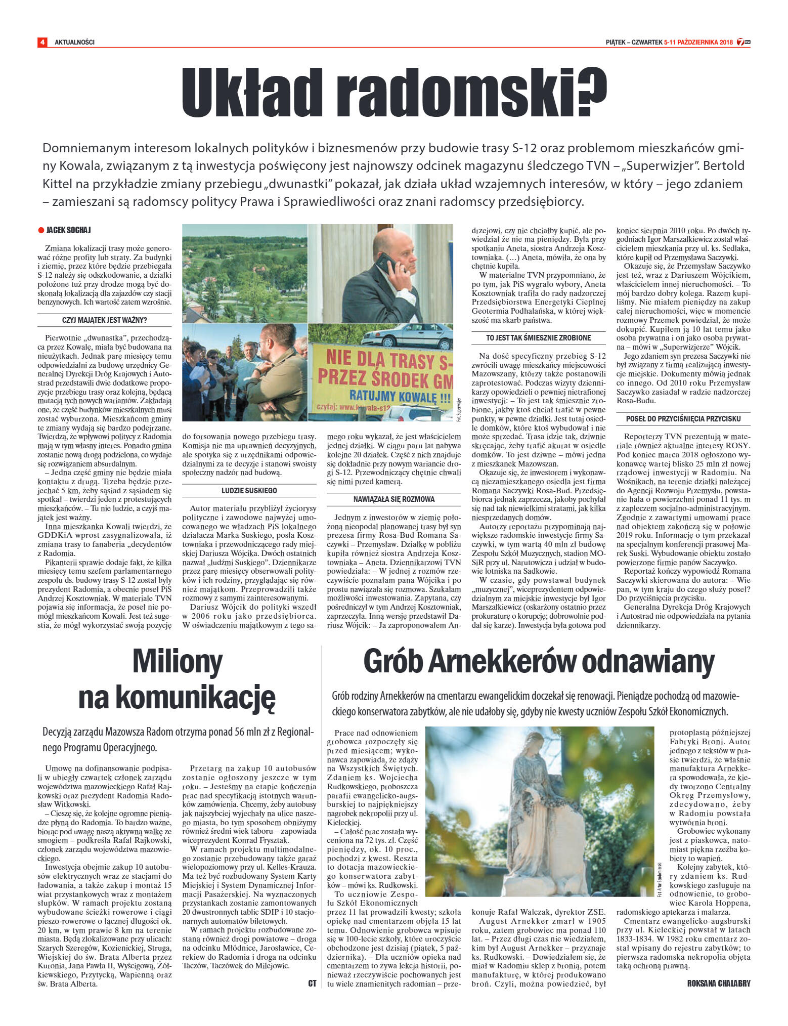 Tygodnik "7 Dni" nr 655 z 05.10.2018 - strona 4