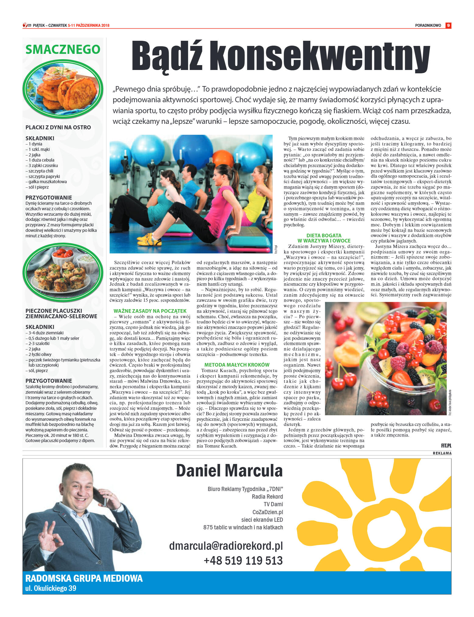 Tygodnik "7 Dni" nr 655 z 05.10.2018 - strona 9