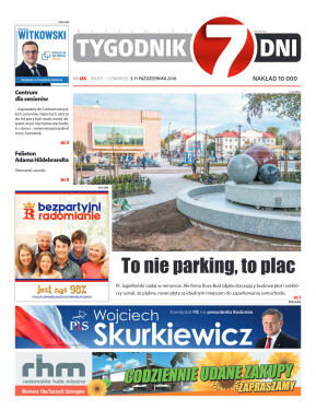 Tygodnik "7 Dni" nr 655 z 05.10.2018 - strona 1