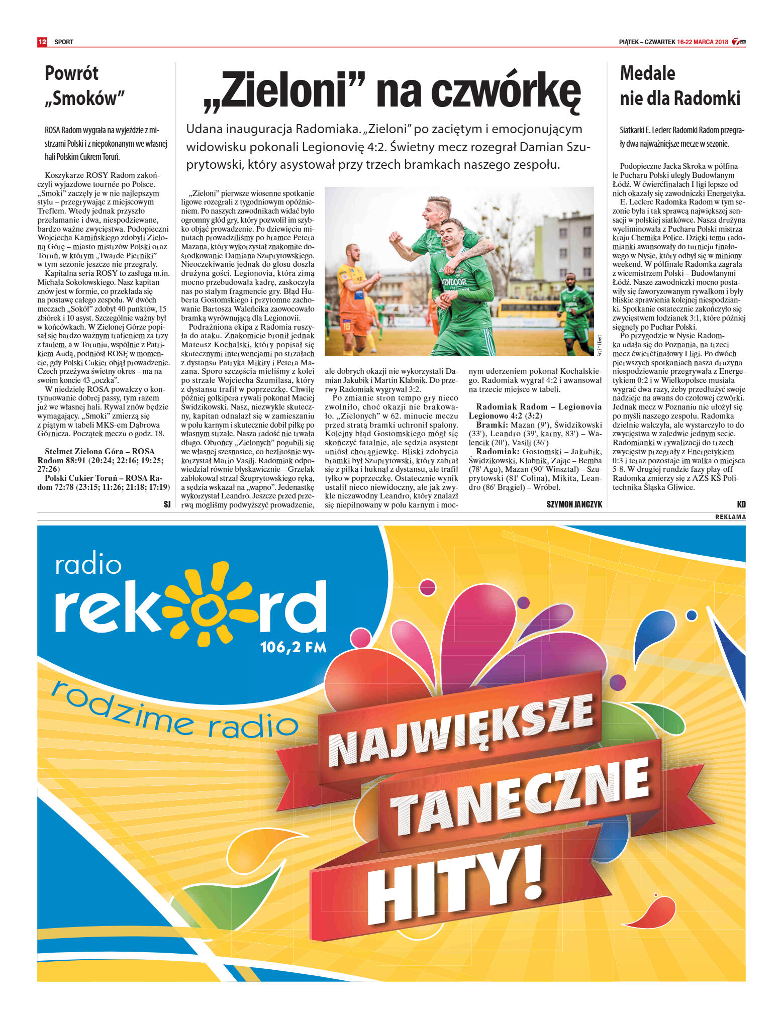 Tygodnik "7 Dni" nr 627 z dn. 16.03.2018 - strona 12