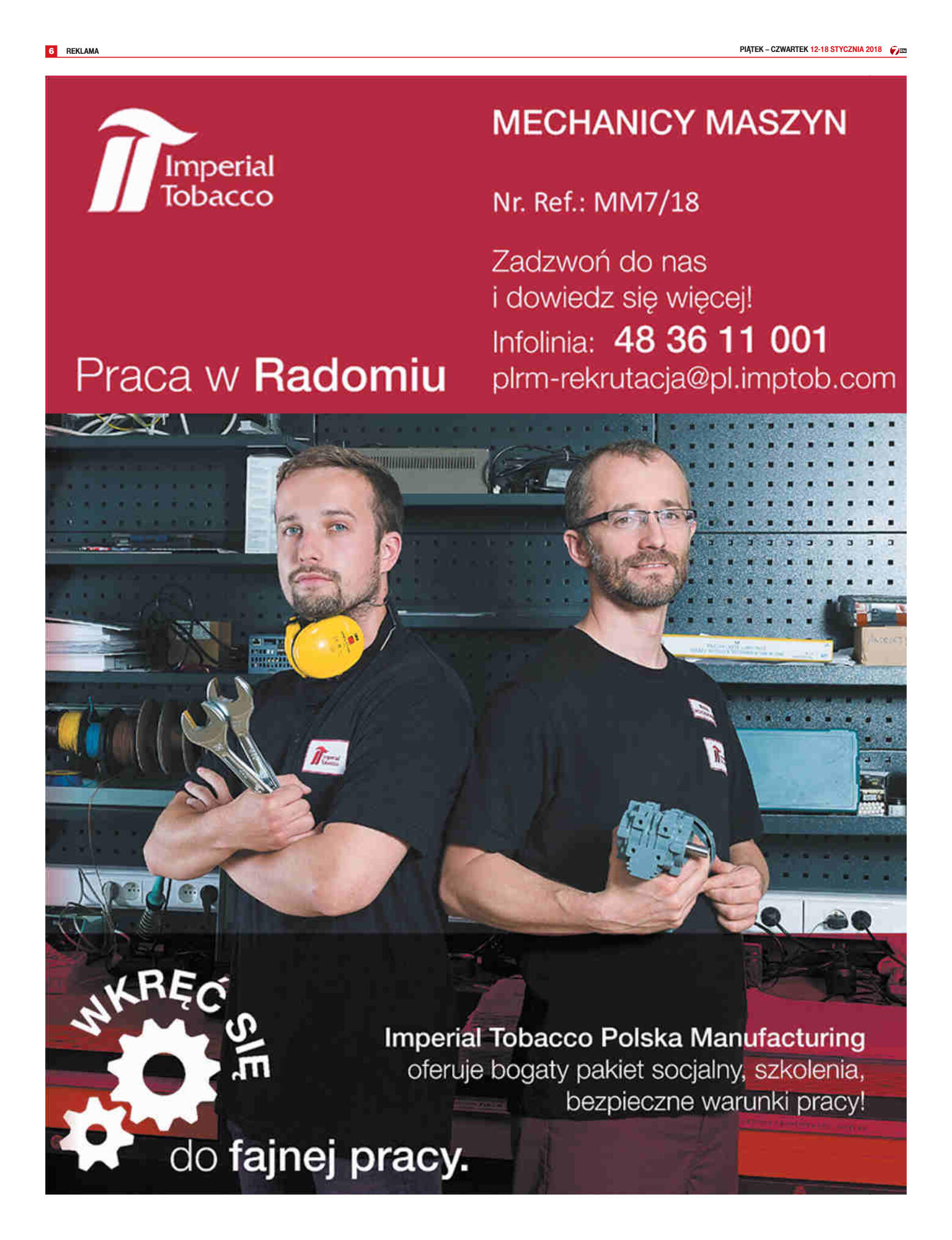 Tygodnik "7 Dni" nr 618 z dn. 12.01.2018 - pobierz - strona 6