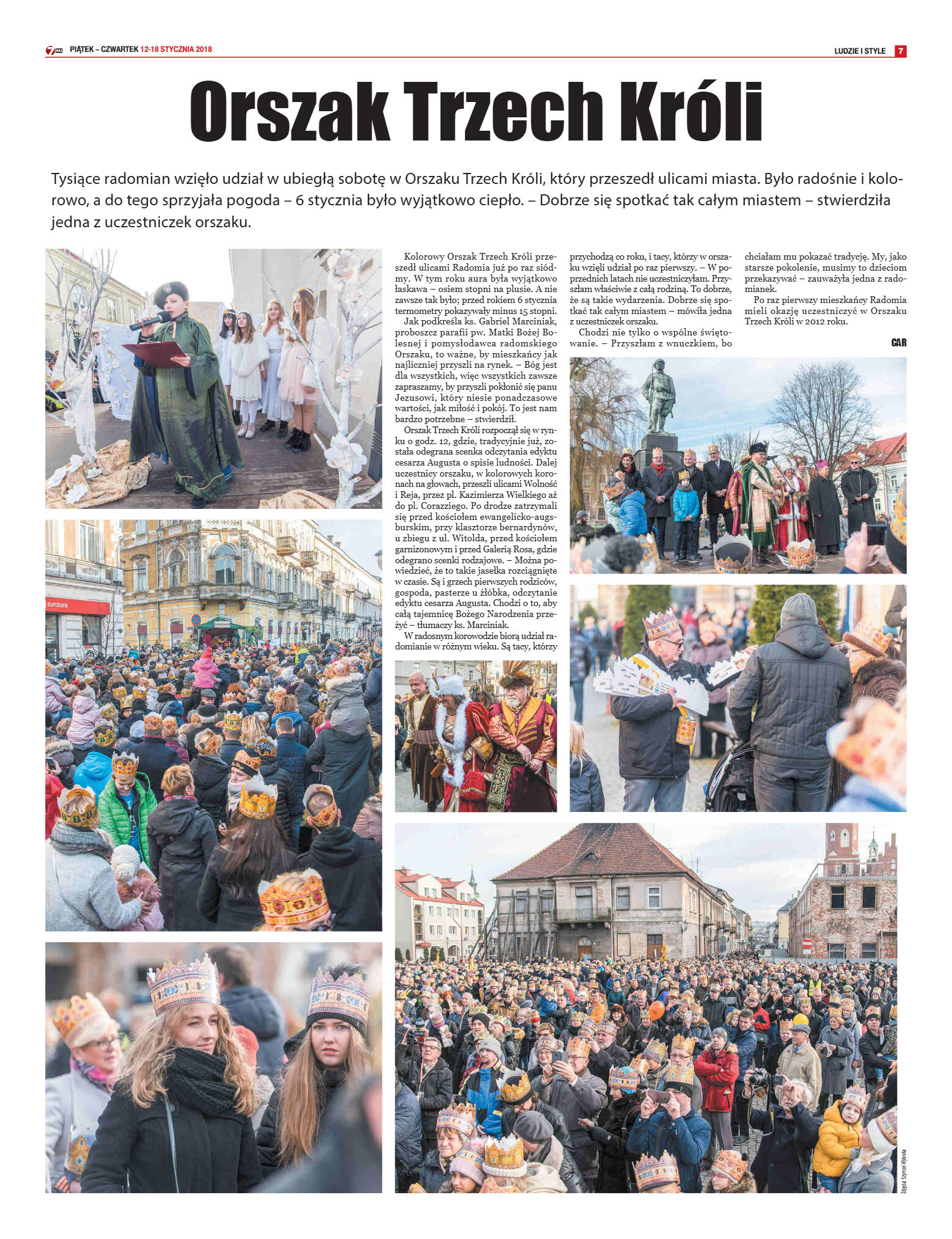 Tygodnik "7 Dni" nr 618 z dn. 12.01.2018 - pobierz - strona 7