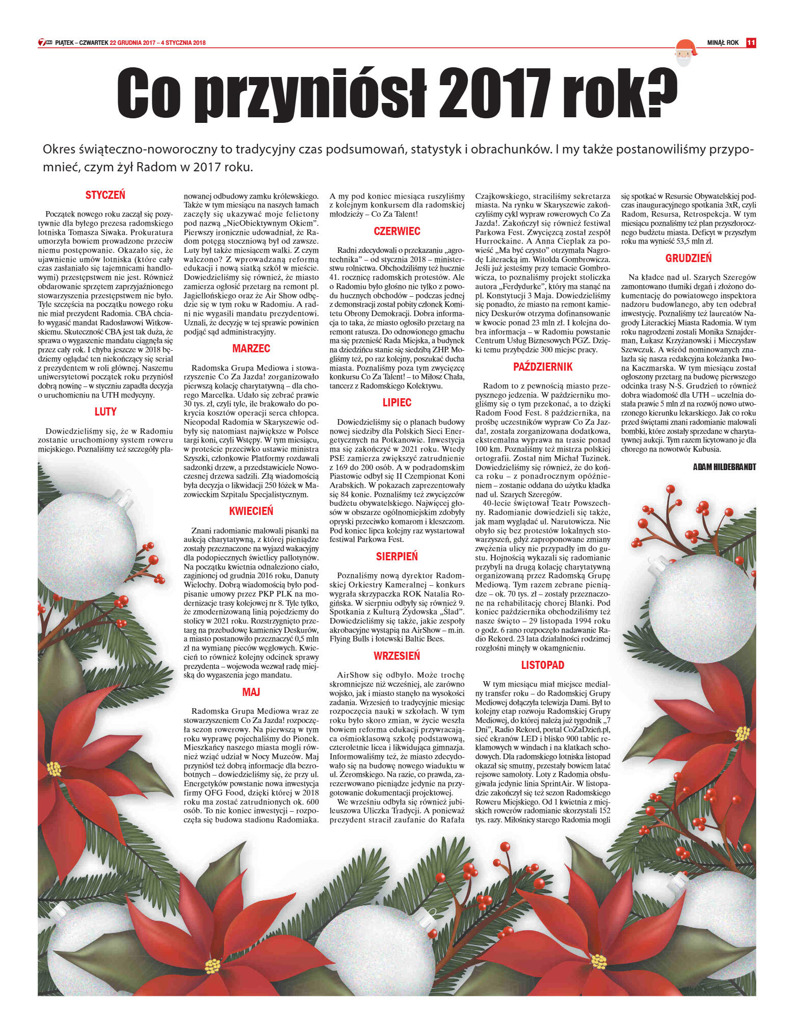 Tygodnik "7 Dni" nr 616 z dn. 22.12.2017 - strona 11