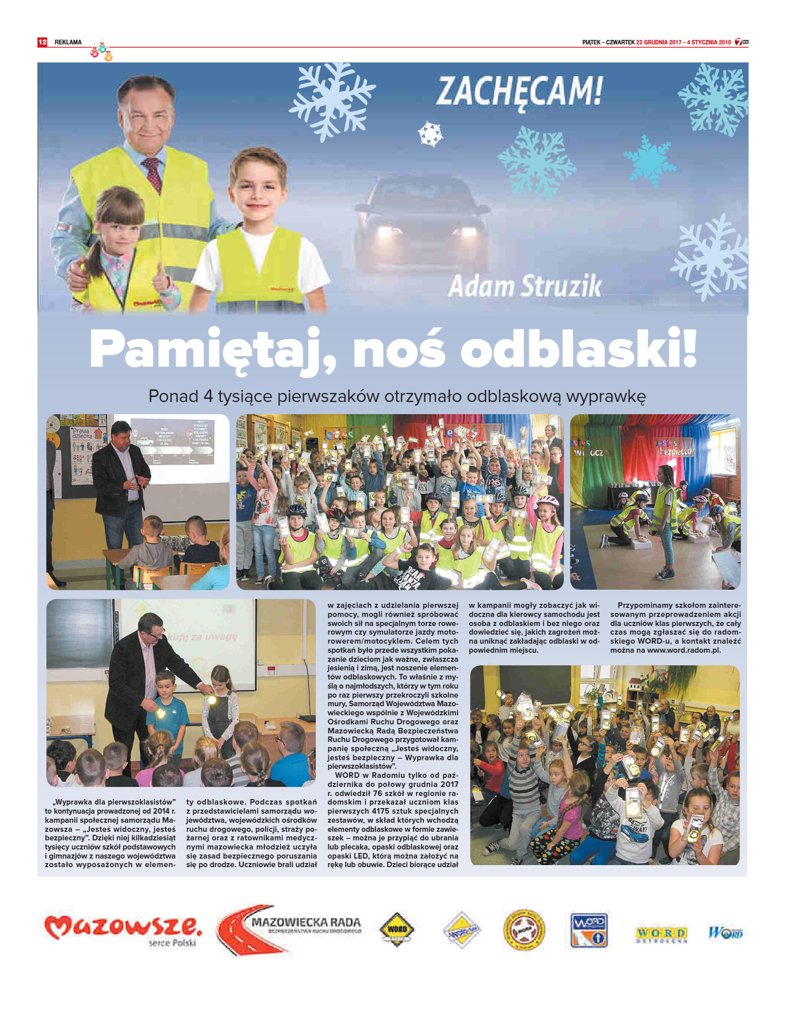 Tygodnik "7 Dni" nr 616 z dn. 22.12.2017 - strona 12