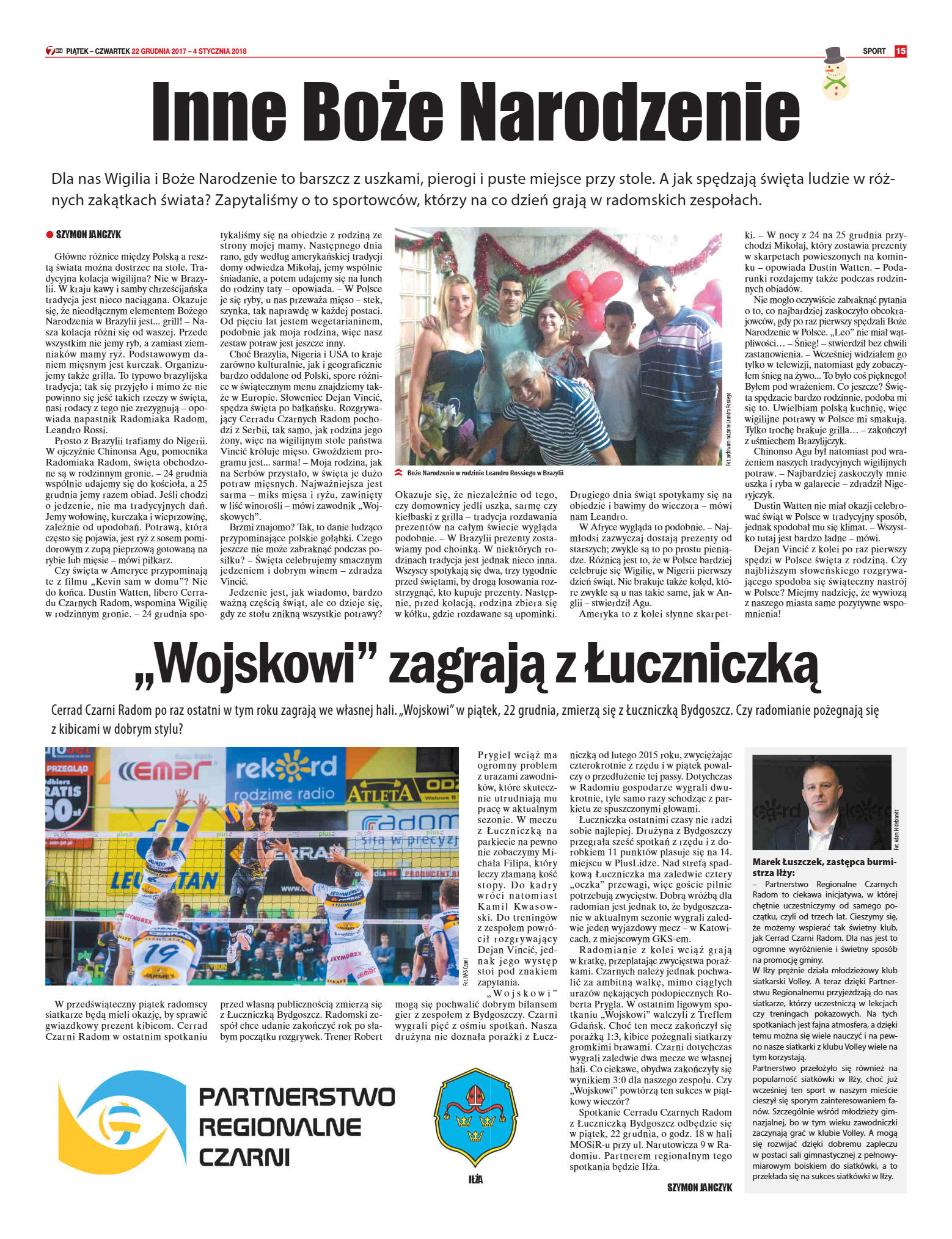 Tygodnik "7 Dni" nr 616 z dn. 22.12.2017 - strona 15