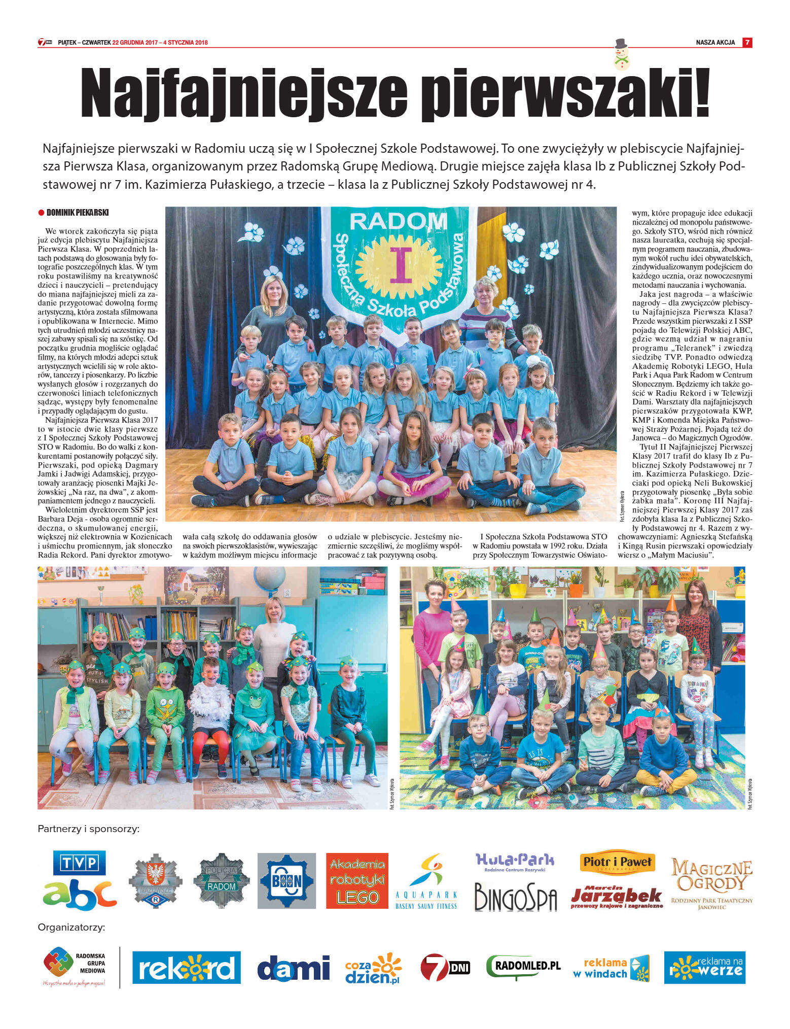 Tygodnik "7 Dni" nr 616 z dn. 22.12.2017 - strona 7