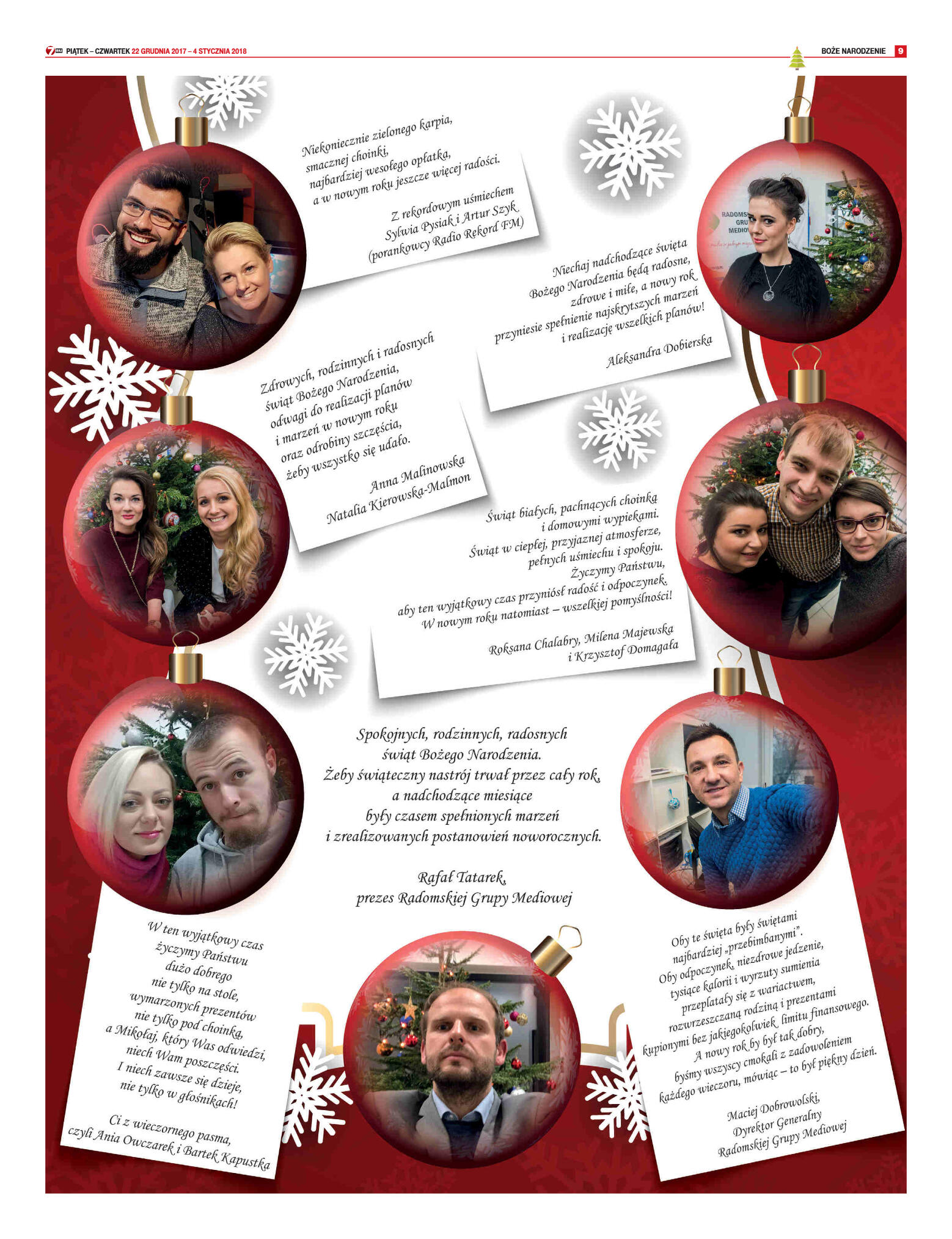 Tygodnik "7 Dni" nr 616 z dn. 22.12.2017 - strona 9