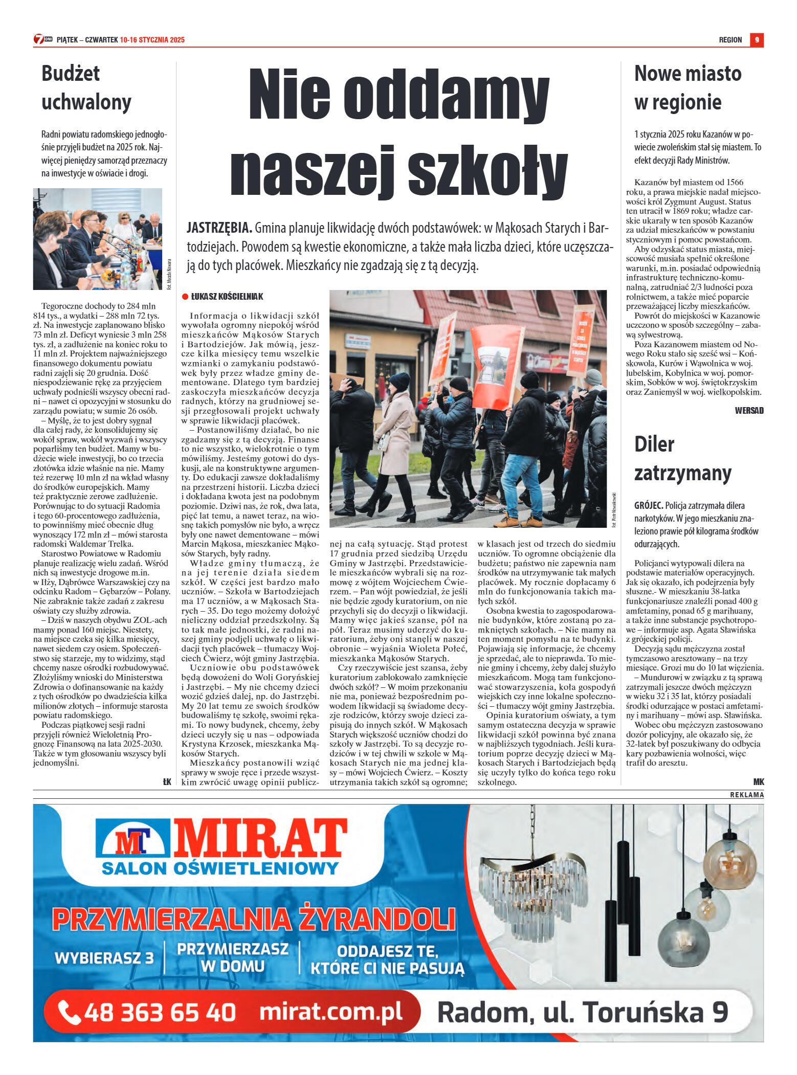 Tygodnik "7 Dni" nr 936 z dn. 10.01.2025 r. - strona 9