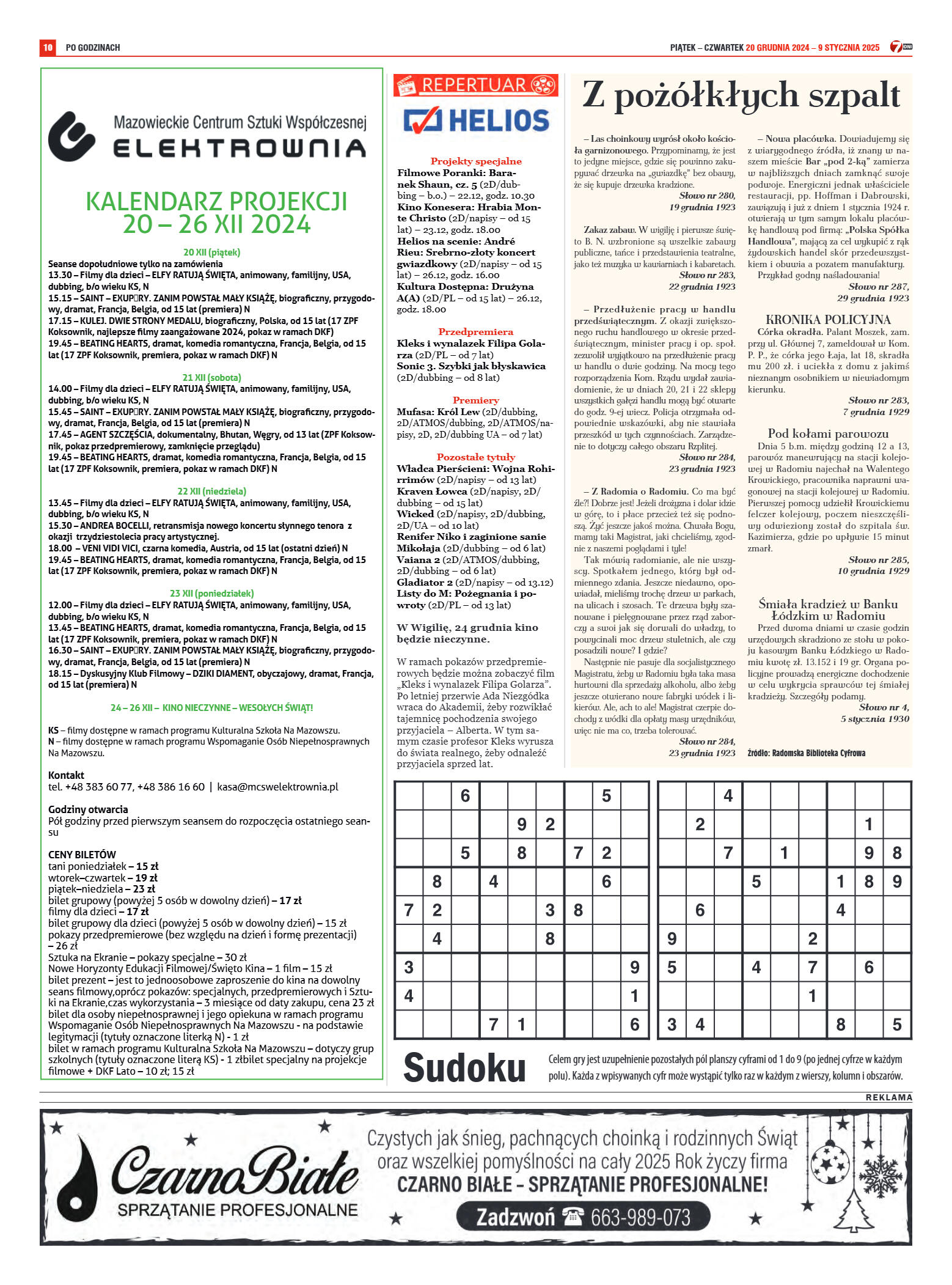 Tygodnik "7 Dni" nr 935 z dn. 20.12.2024 r. - strona 10