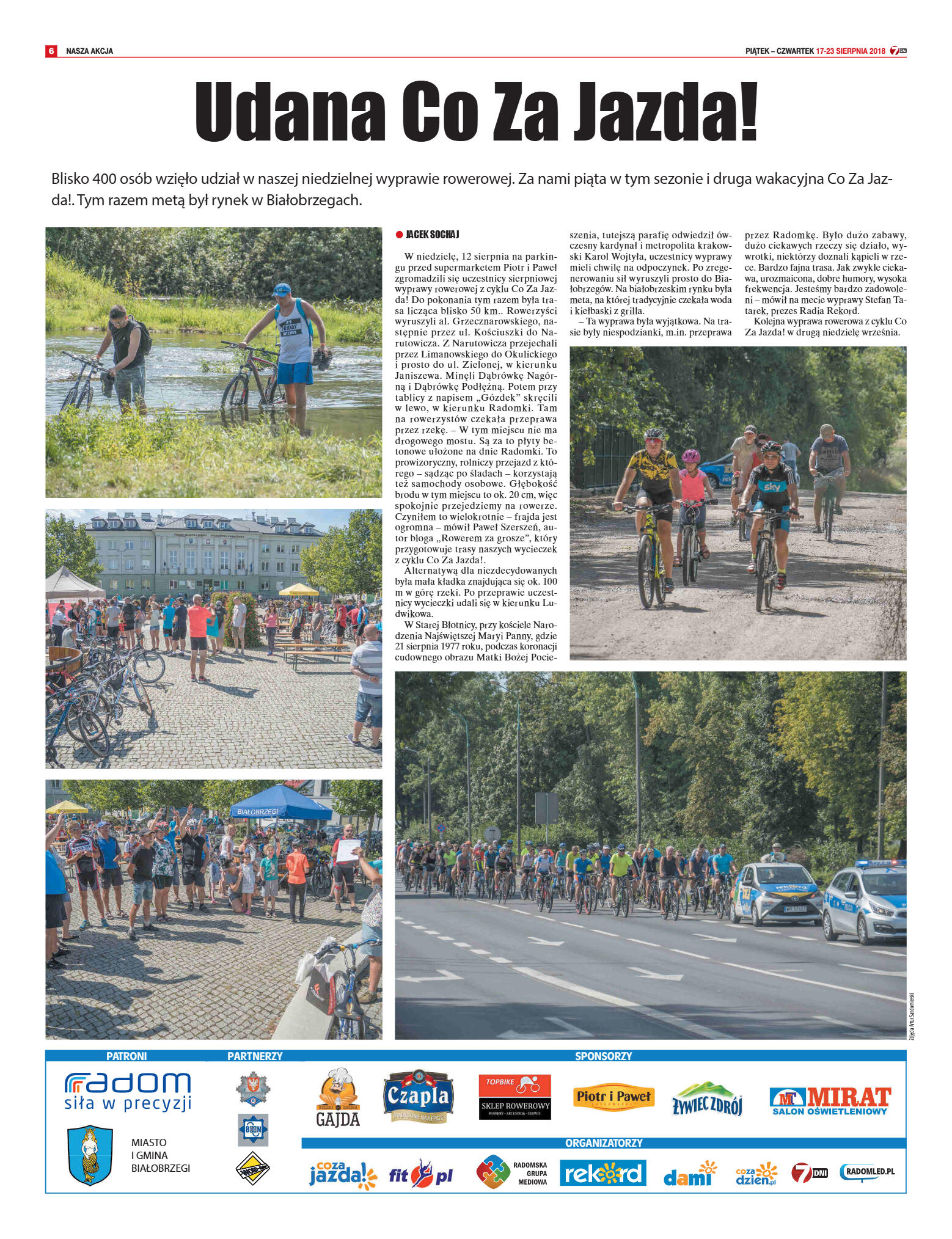 Tygodnik "7 Dni" nr 648 z 17.08.2018 - strona 6