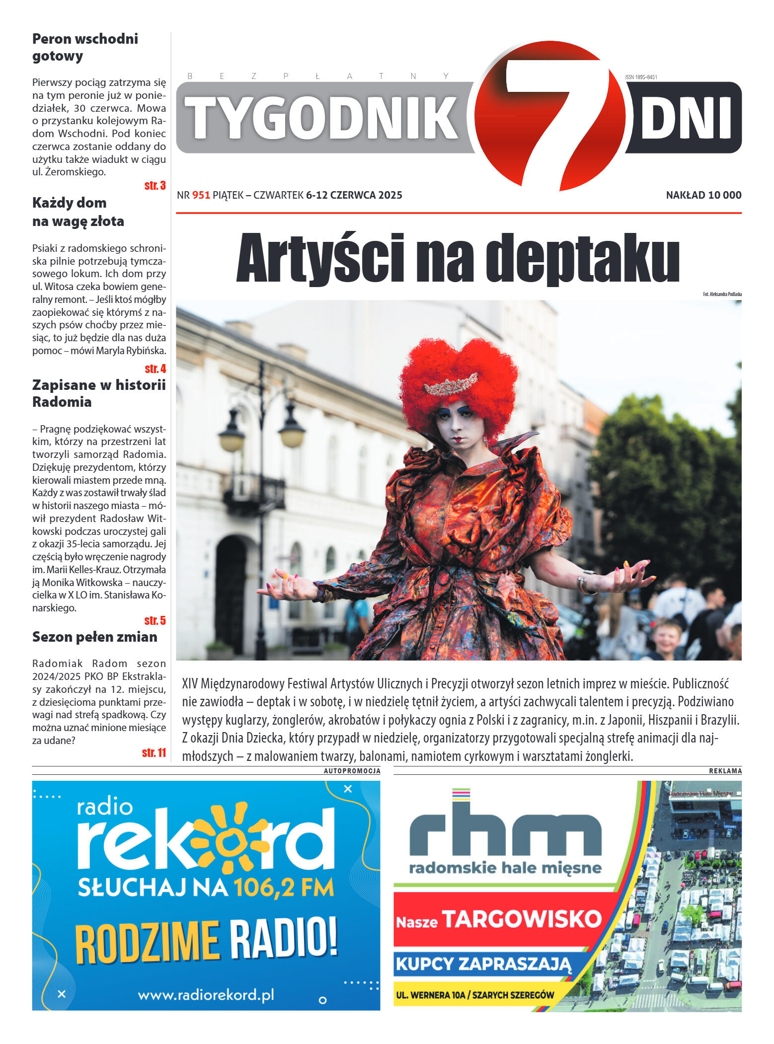 Tygodnik "7 Dni" nr 951 z dn. 06.06. 2025 r. - strona 1