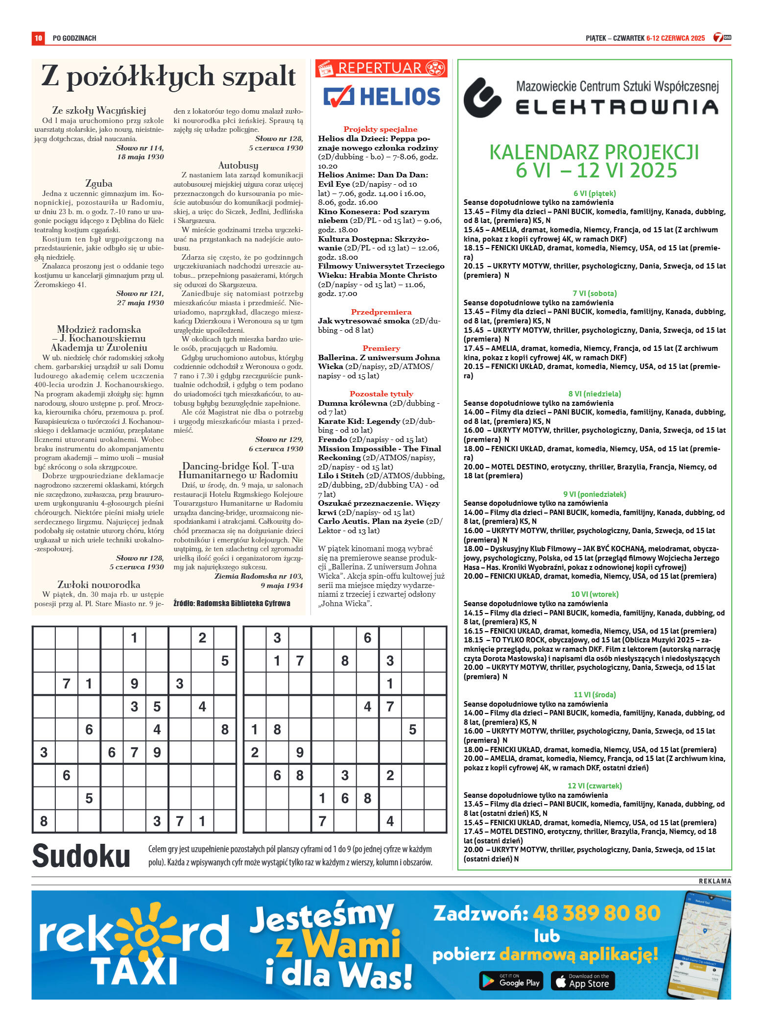 Tygodnik "7 Dni" nr 951 z dn. 06.06. 2025 r. - strona 10