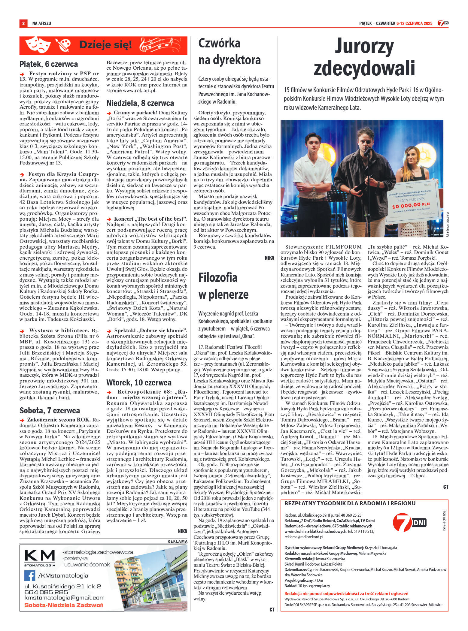 Tygodnik "7 Dni" nr 951 z dn. 06.06. 2025 r. - strona 2