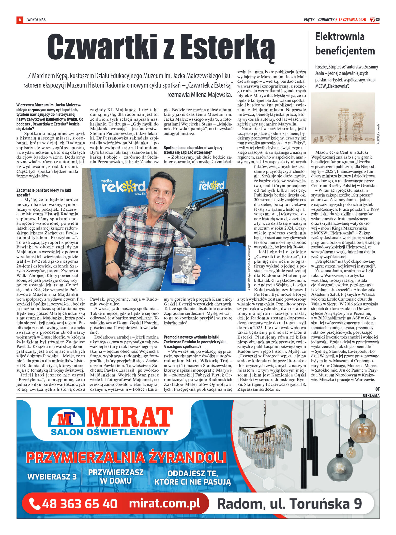 Tygodnik "7 Dni" nr 951 z dn. 06.06. 2025 r. - strona 8