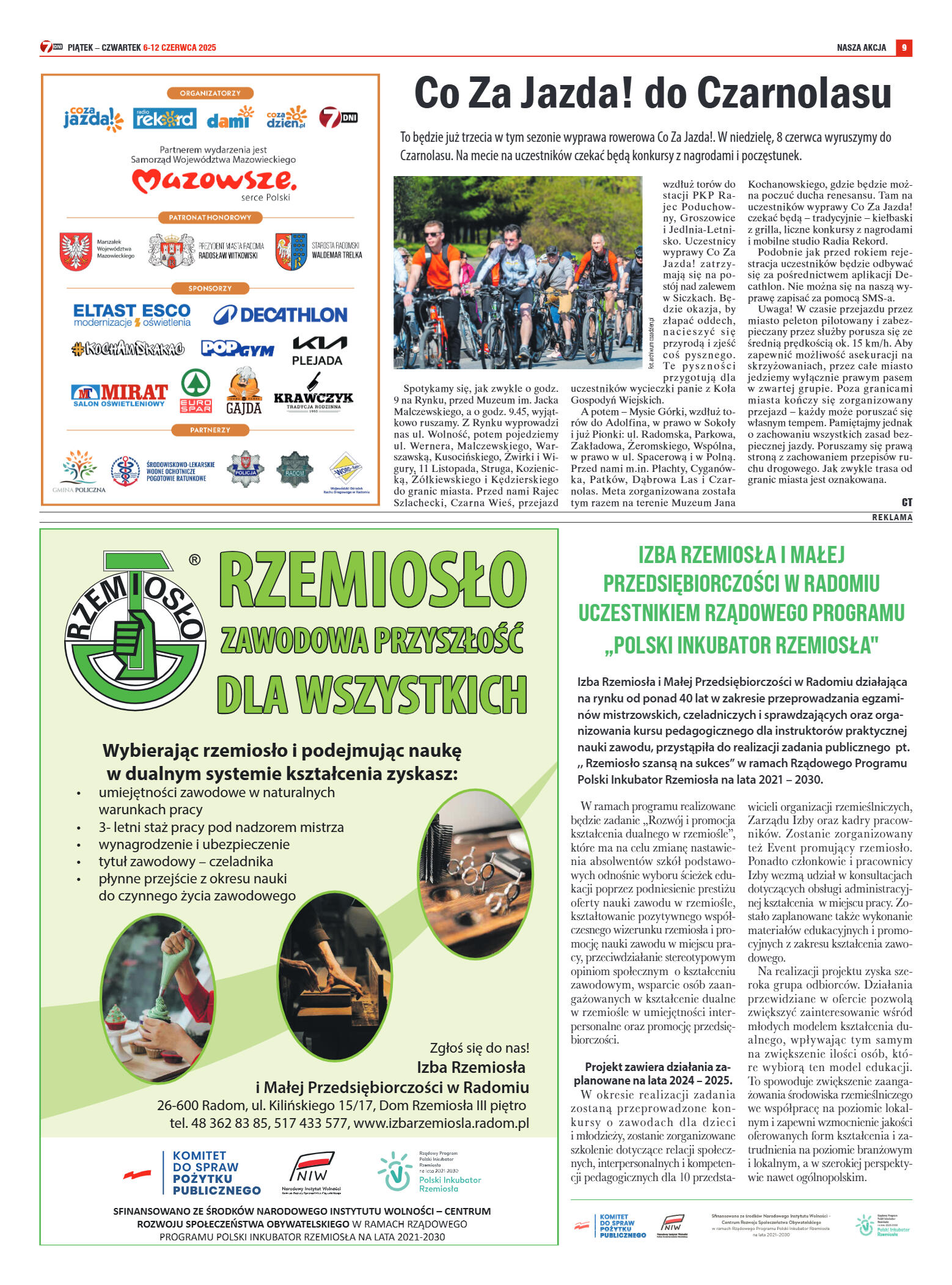 Tygodnik "7 Dni" nr 951 z dn. 06.06. 2025 r. - strona 9