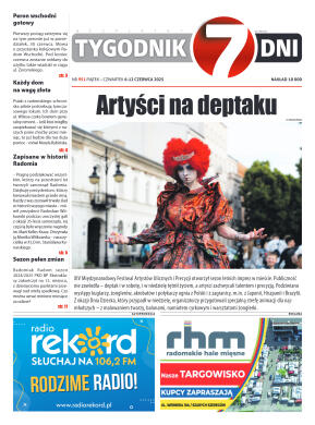 Tygodnik "7 Dni" nr 951 z dn. 06.06. 2025 r. - strona 1