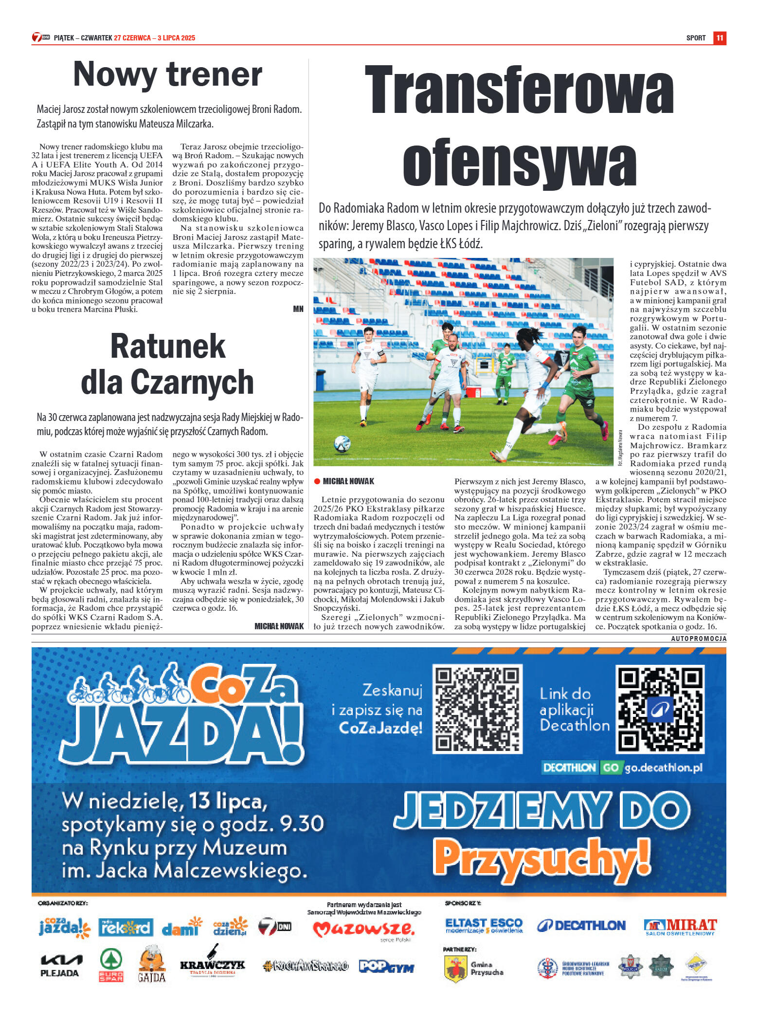 Tygodnik "7 Dni" nr 953 z dn. 27.06. 2025 r. - strona 11