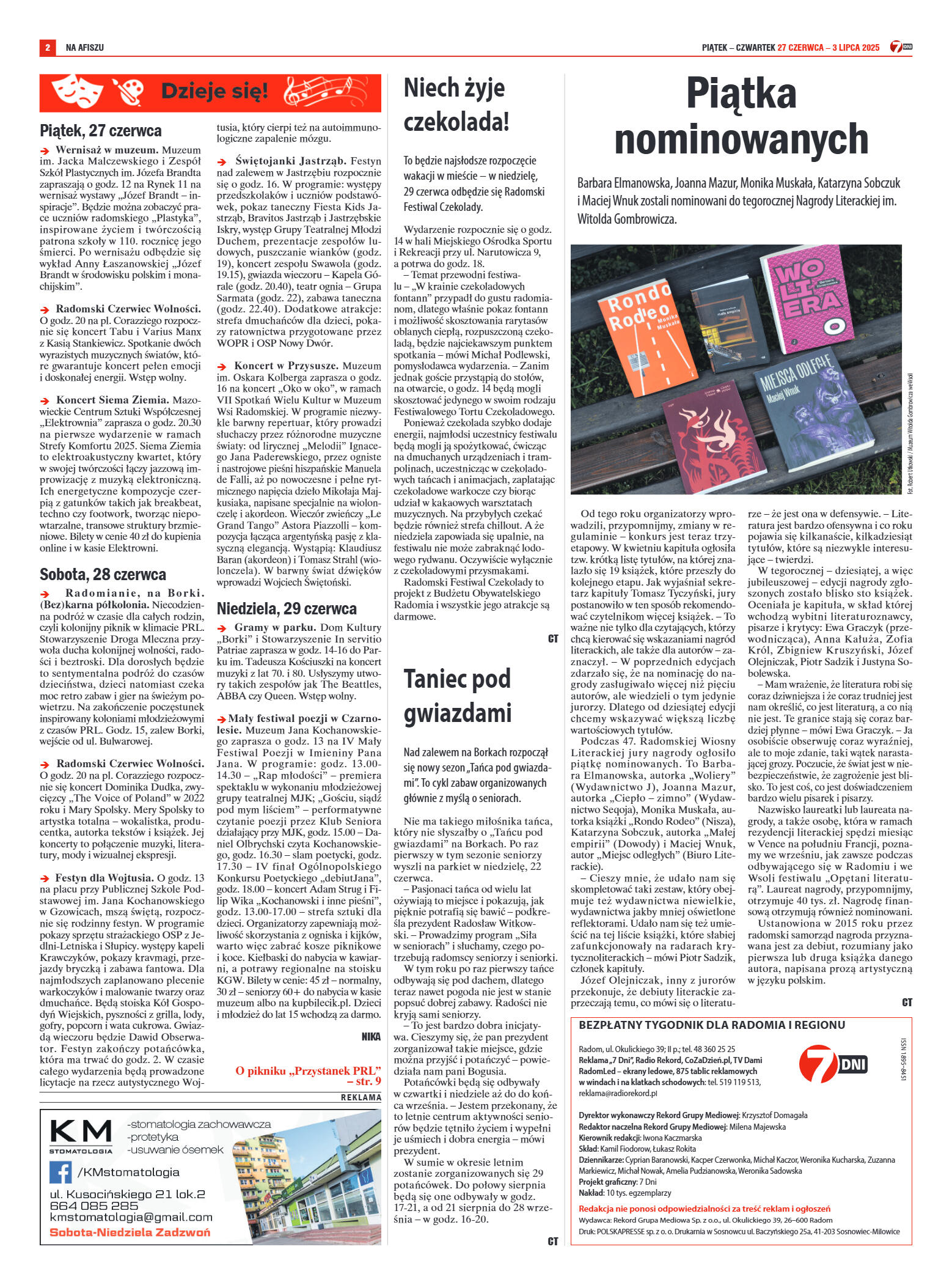 Tygodnik "7 Dni" nr 953 z dn. 27.06. 2025 r. - strona 2