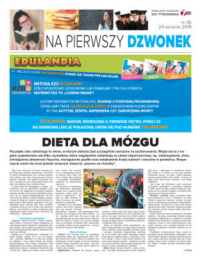 Tygodnik "7 Dni" nr 649 z 24.08.2018 - strona 13