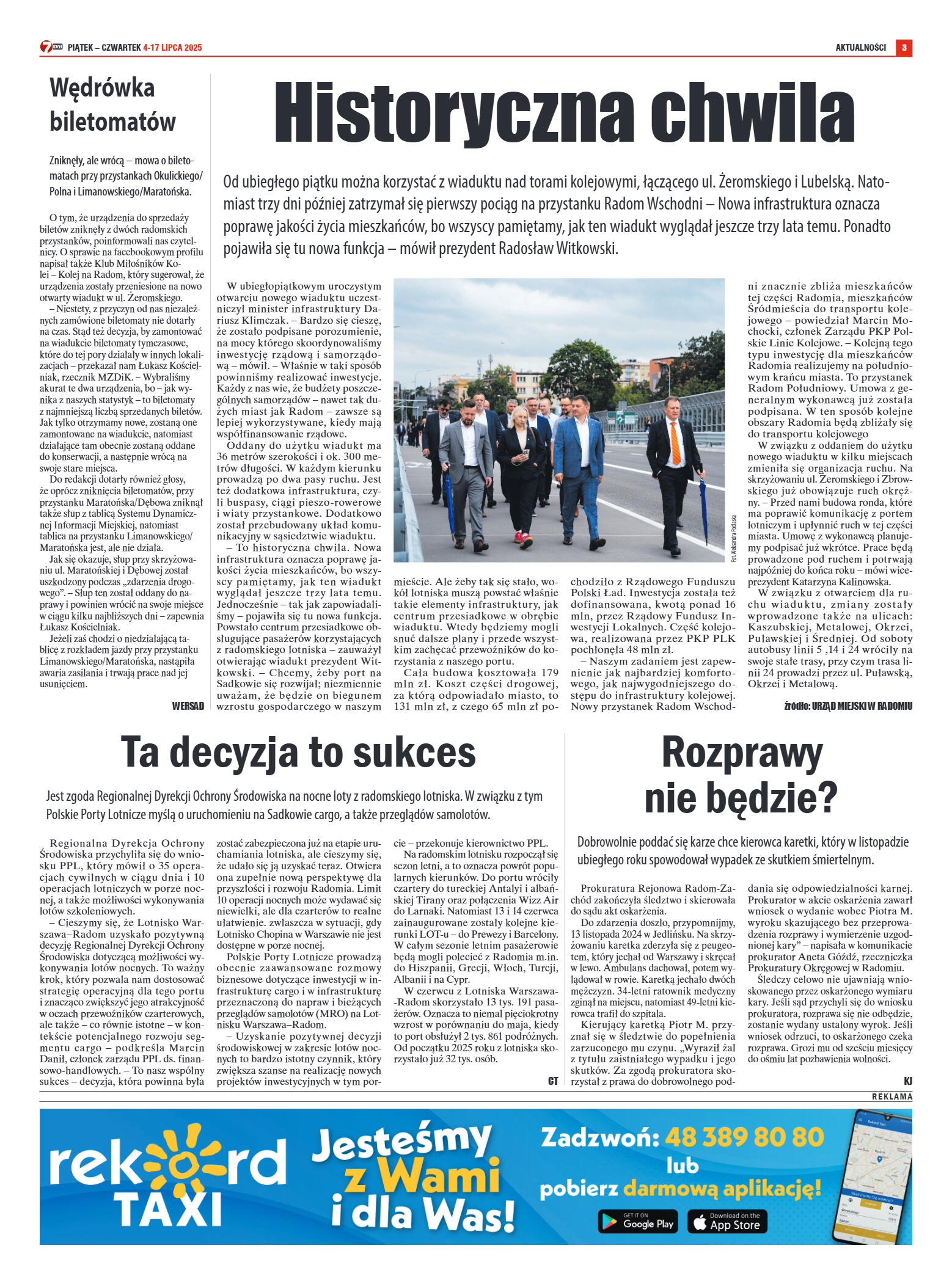 Tygodnik "7 Dni" nr 954 z dn. 4.07.2025 r. - strona 3