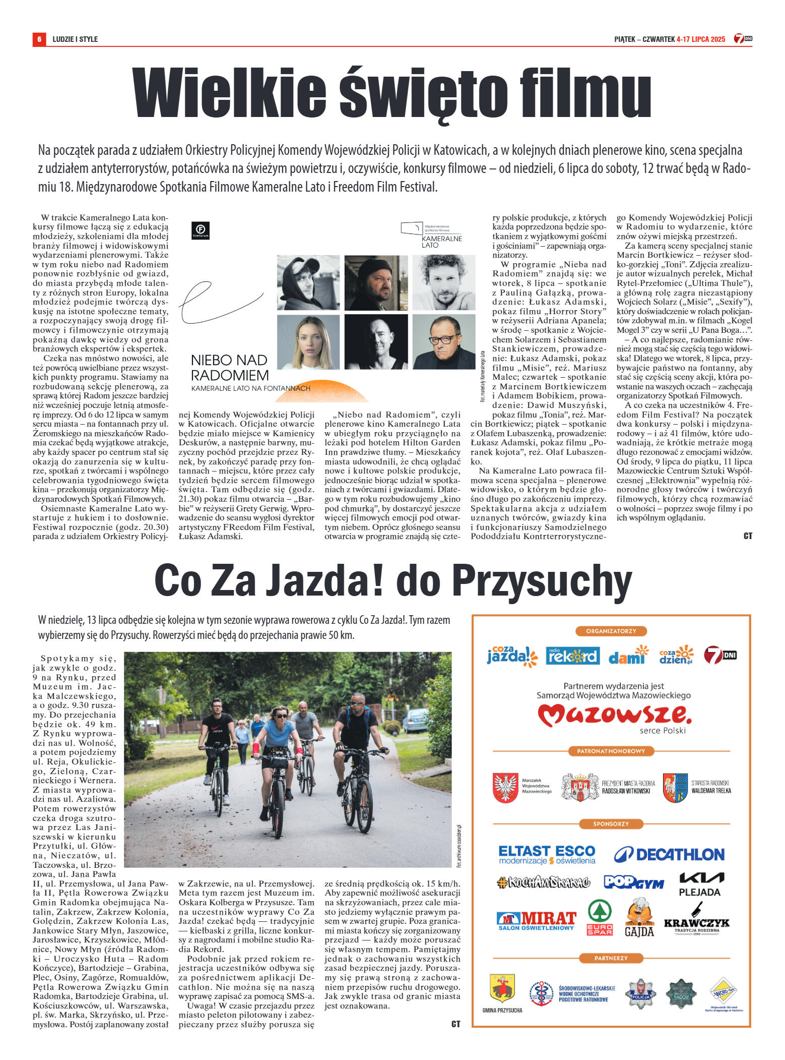 Tygodnik "7 Dni" nr 954 z dn. 4.07.2025 r. - strona 6