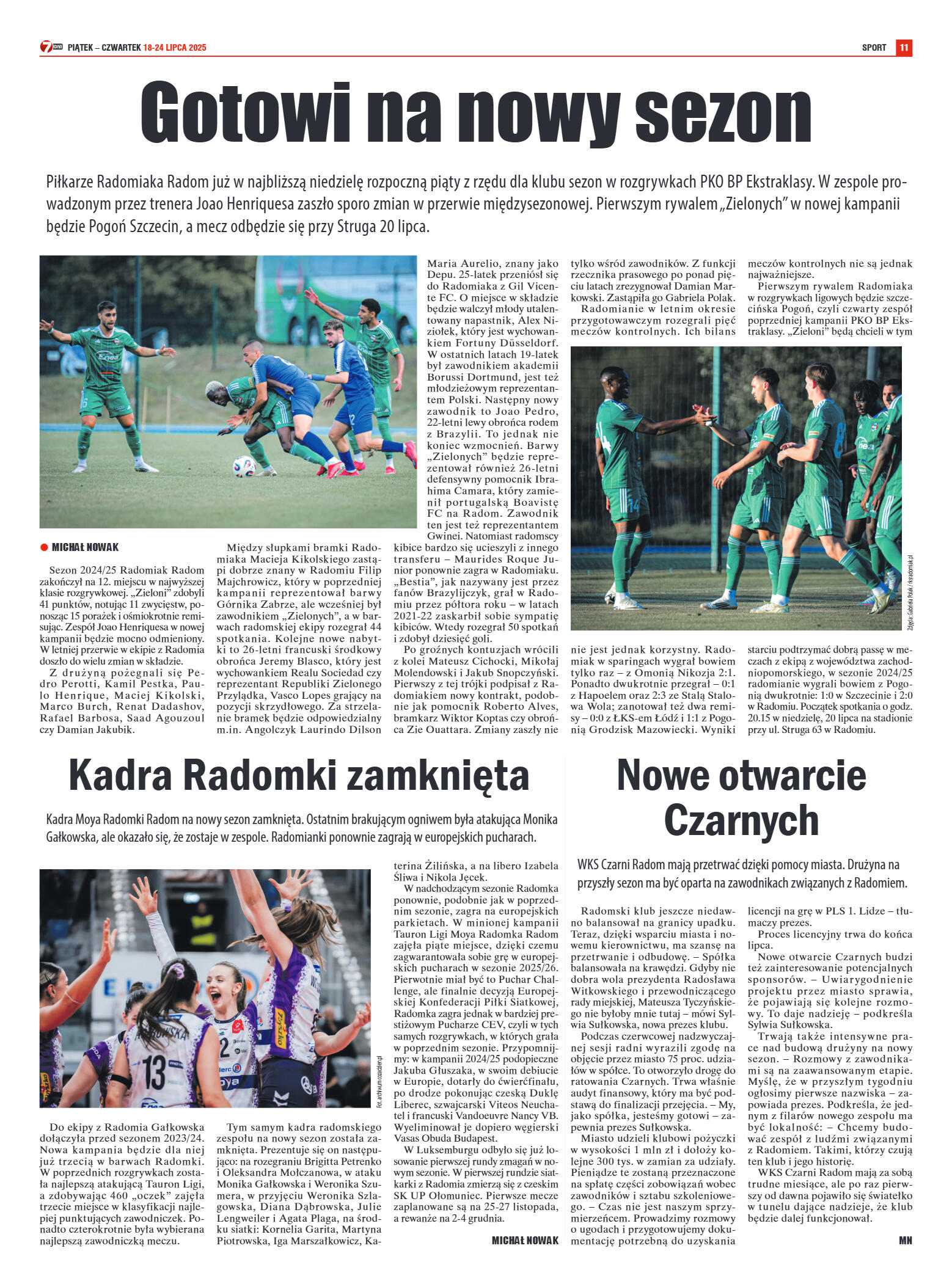 Tygodnik "7 Dni" nr 955 z dn. 18.07.2025 r. - strona 19