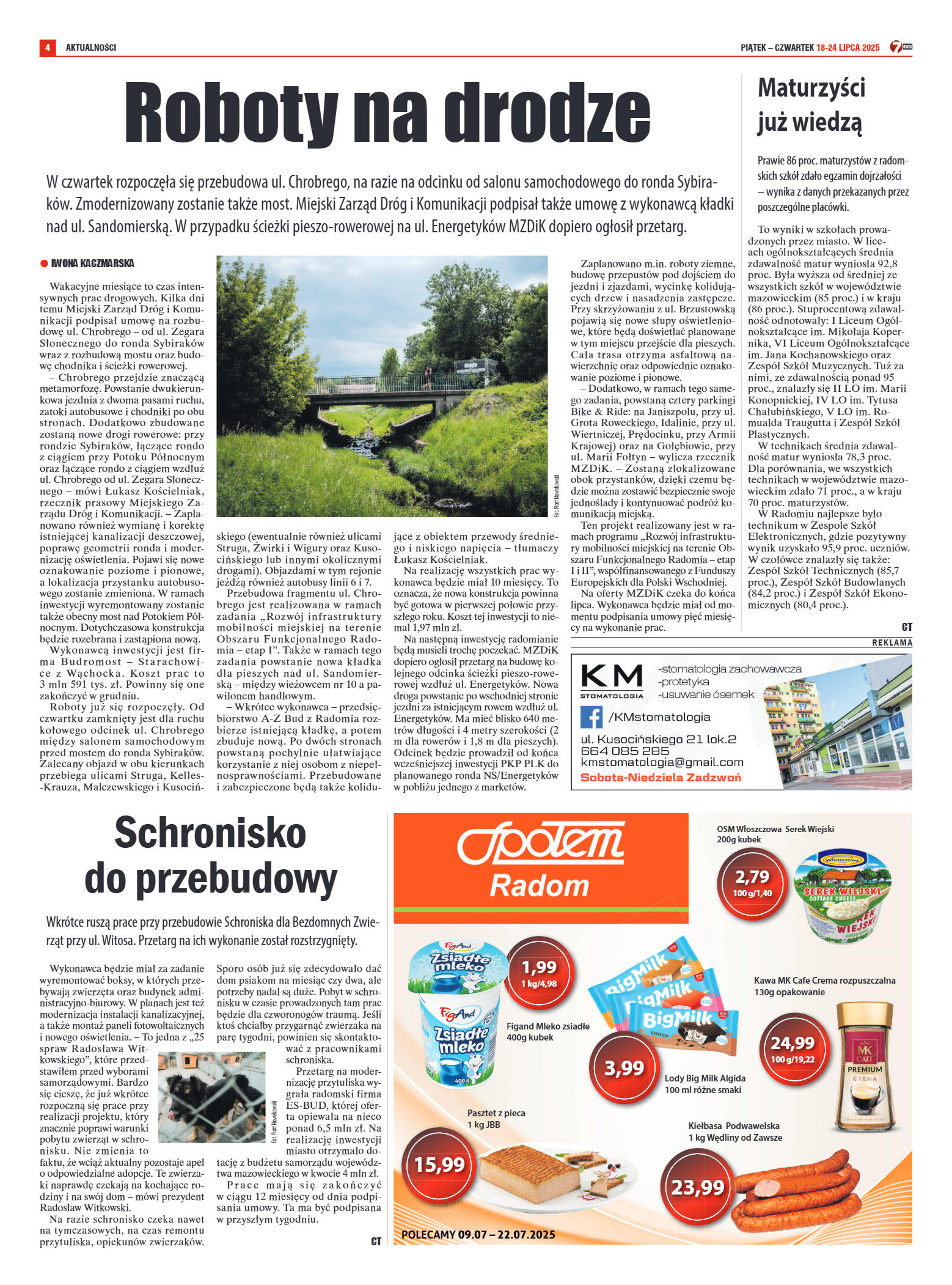 Tygodnik "7 Dni" nr 955 z dn. 18.07.2025 r. - strona 4