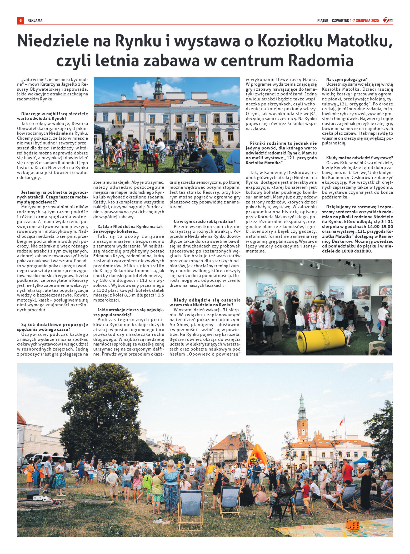 Tygodnik "7 Dni" nr 957 z dn. 1.08. 2025 r. - strona 6