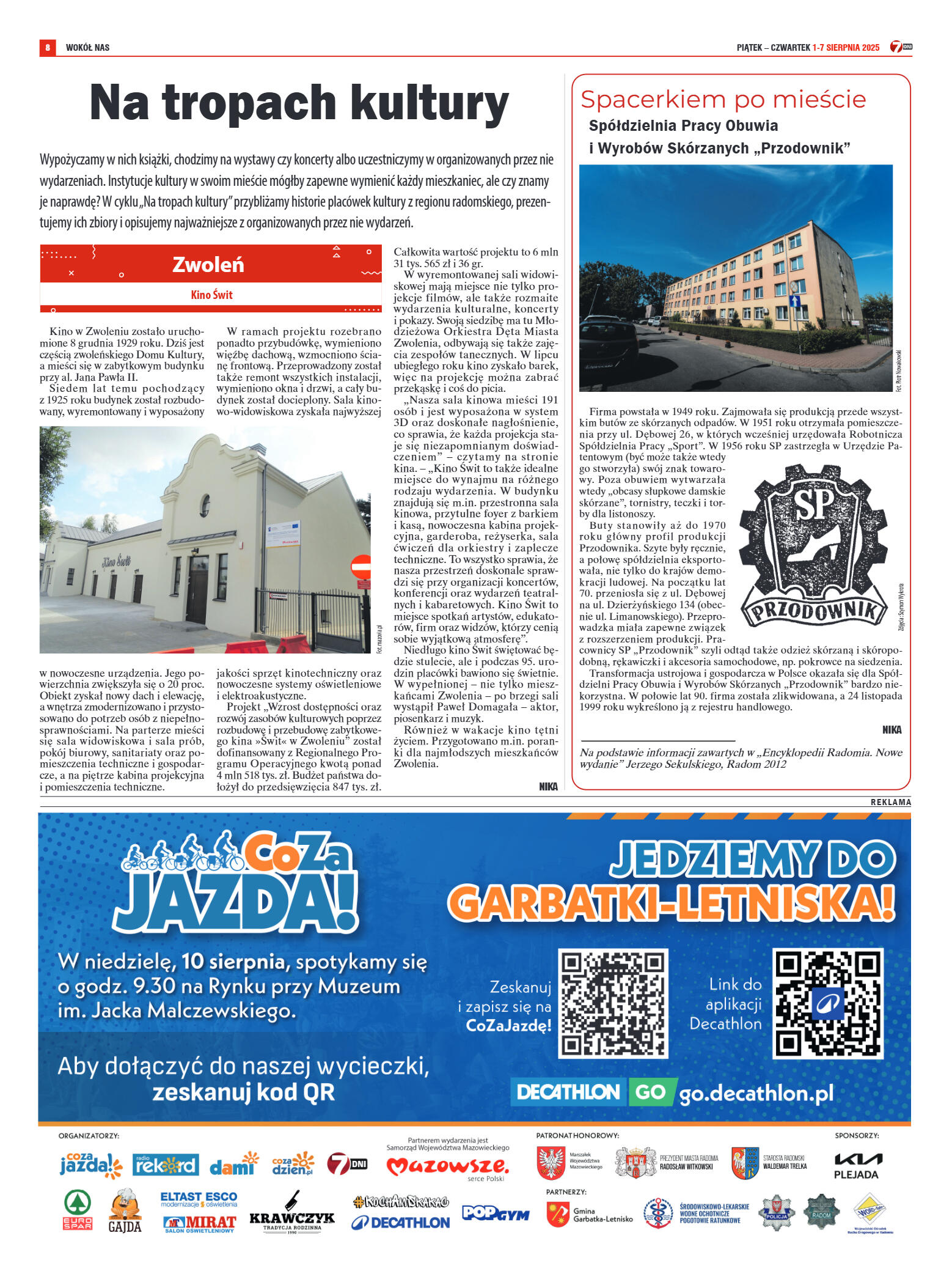 Tygodnik "7 Dni" nr 957 z dn. 1.08. 2025 r. - strona 8