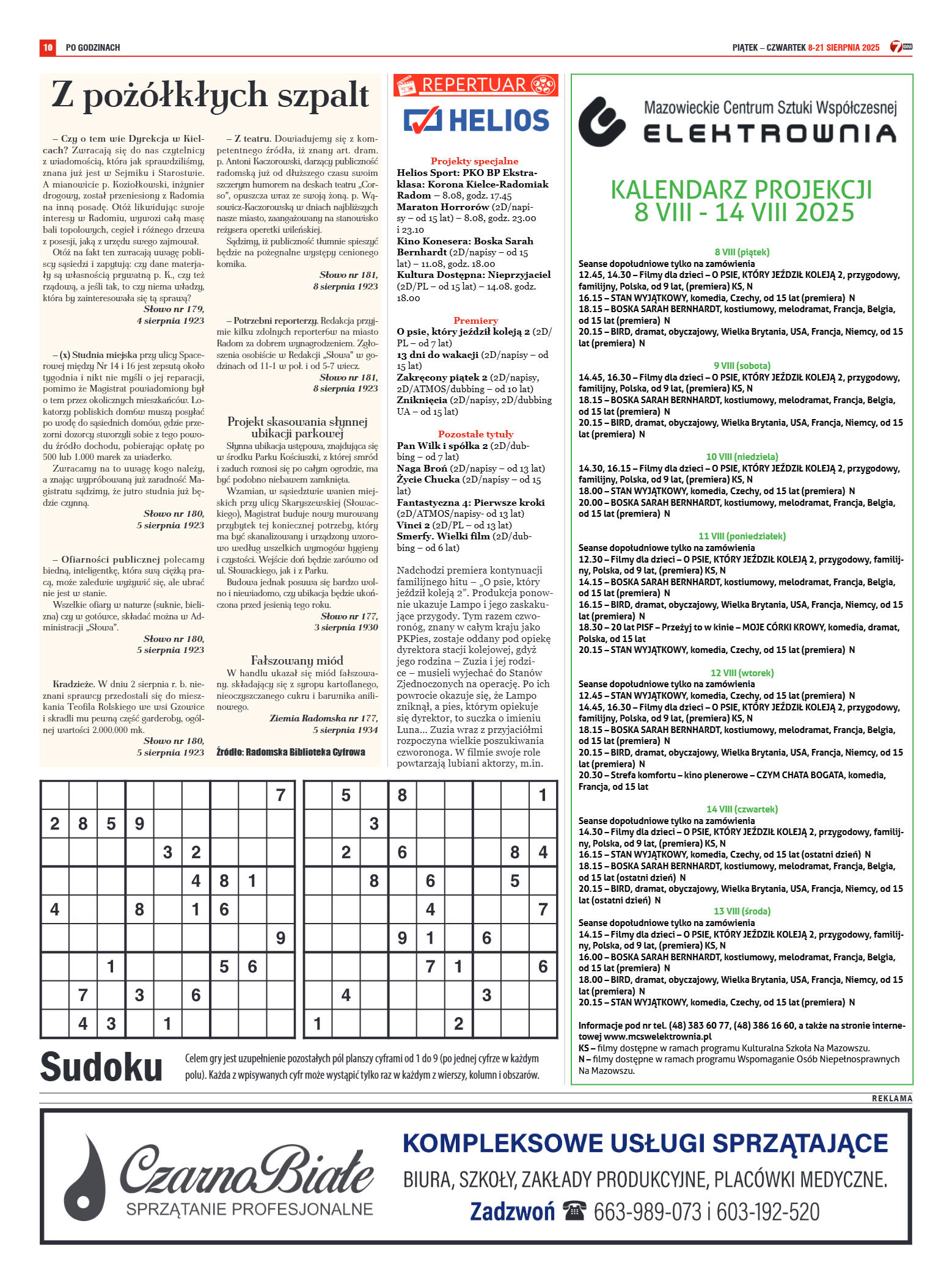 Tygodnik "7 Dni" nr 958 z dn. 8.08. 2025 r. - strona 10