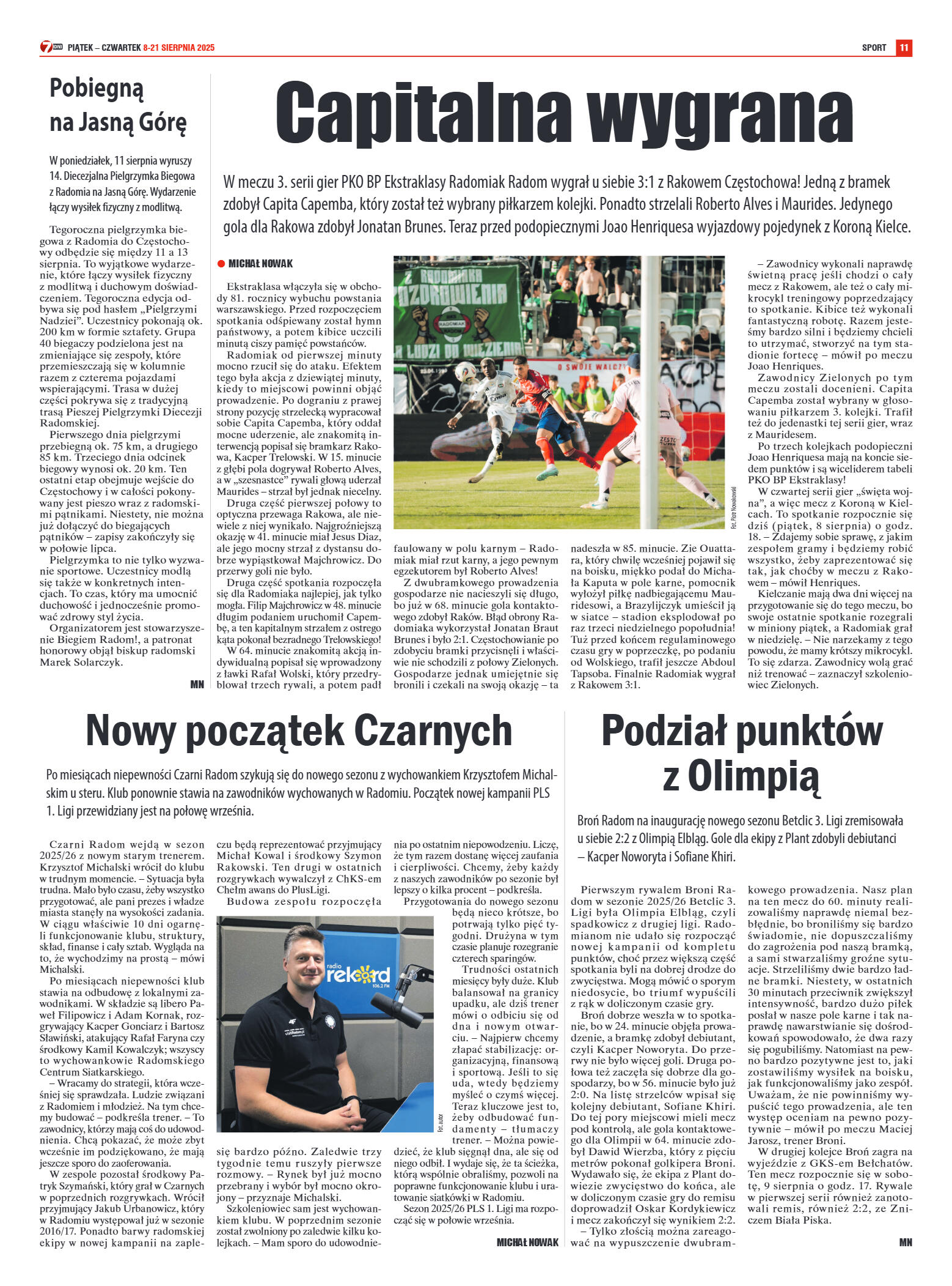 Tygodnik "7 Dni" nr 958 z dn. 8.08. 2025 r. - strona 11