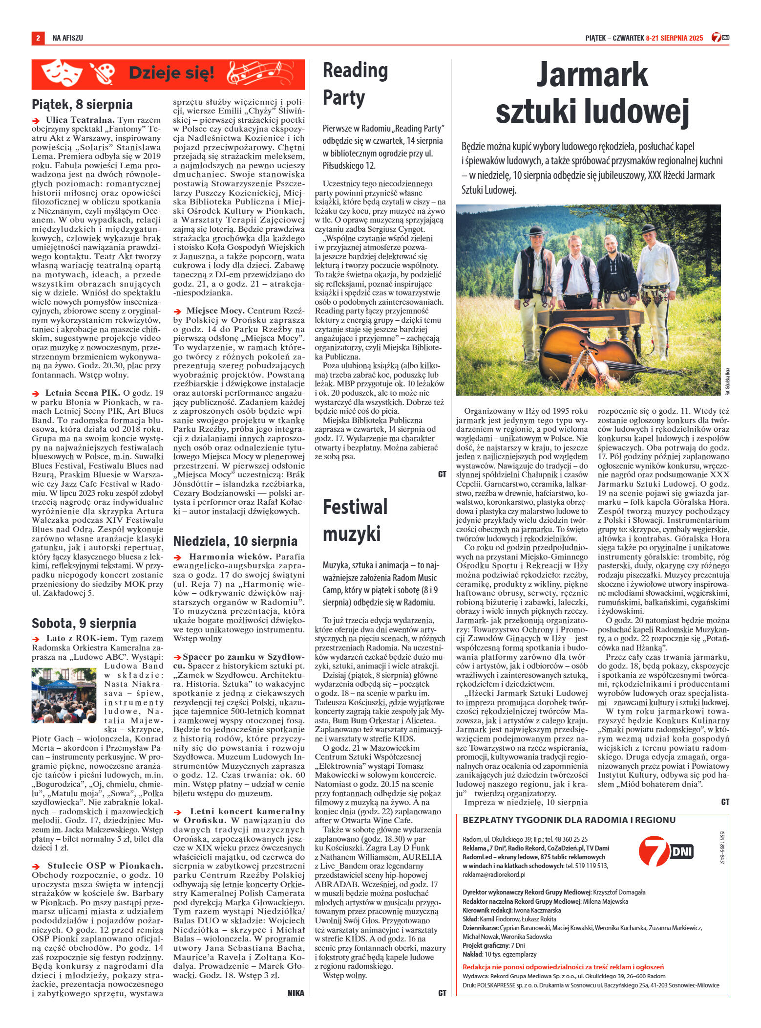 Tygodnik "7 Dni" nr 958 z dn. 8.08. 2025 r. - strona 2