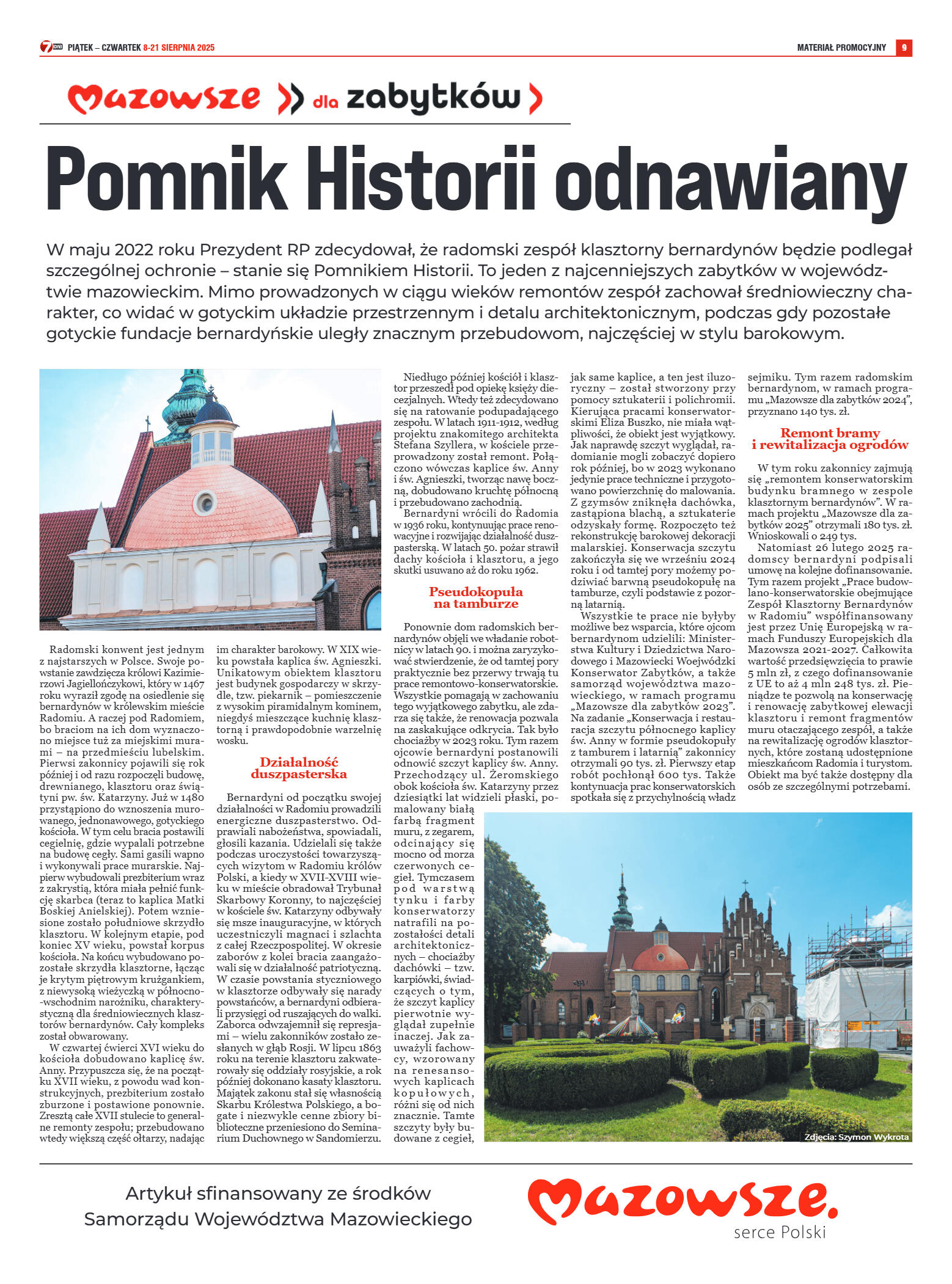 Tygodnik "7 Dni" nr 958 z dn. 8.08. 2025 r. - strona 9