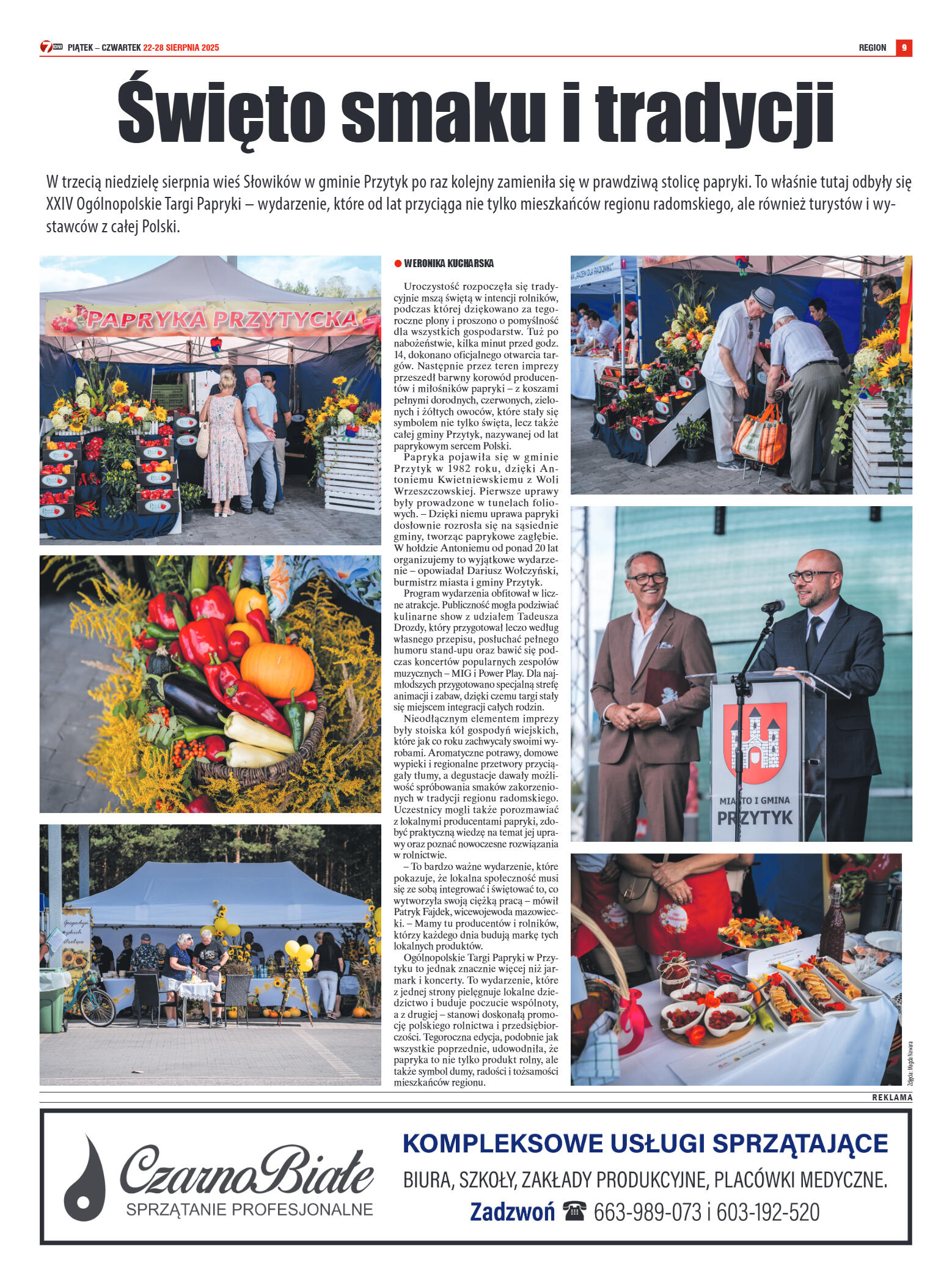 Tygodnik "7 Dni" nr 959 z dn. 22.08. 2025 r. - strona 9