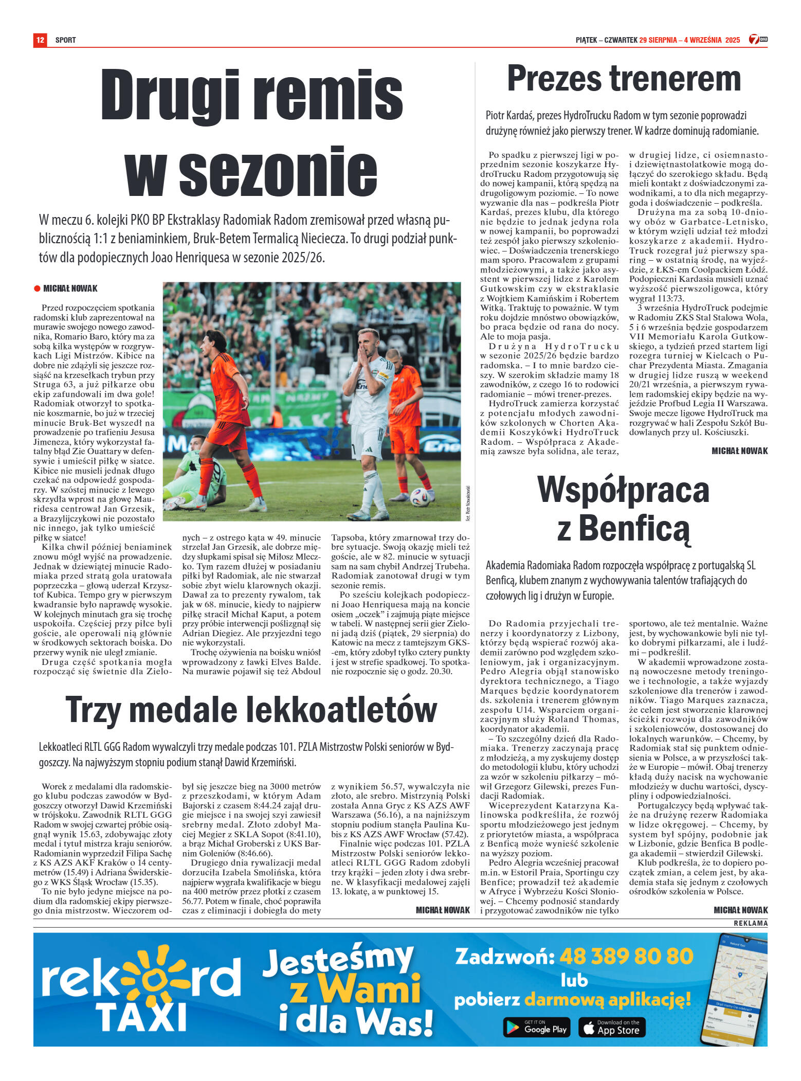 Tygodnik "7 Dni" nr 960 z dn. 29.08. 2025 r. - strona 12