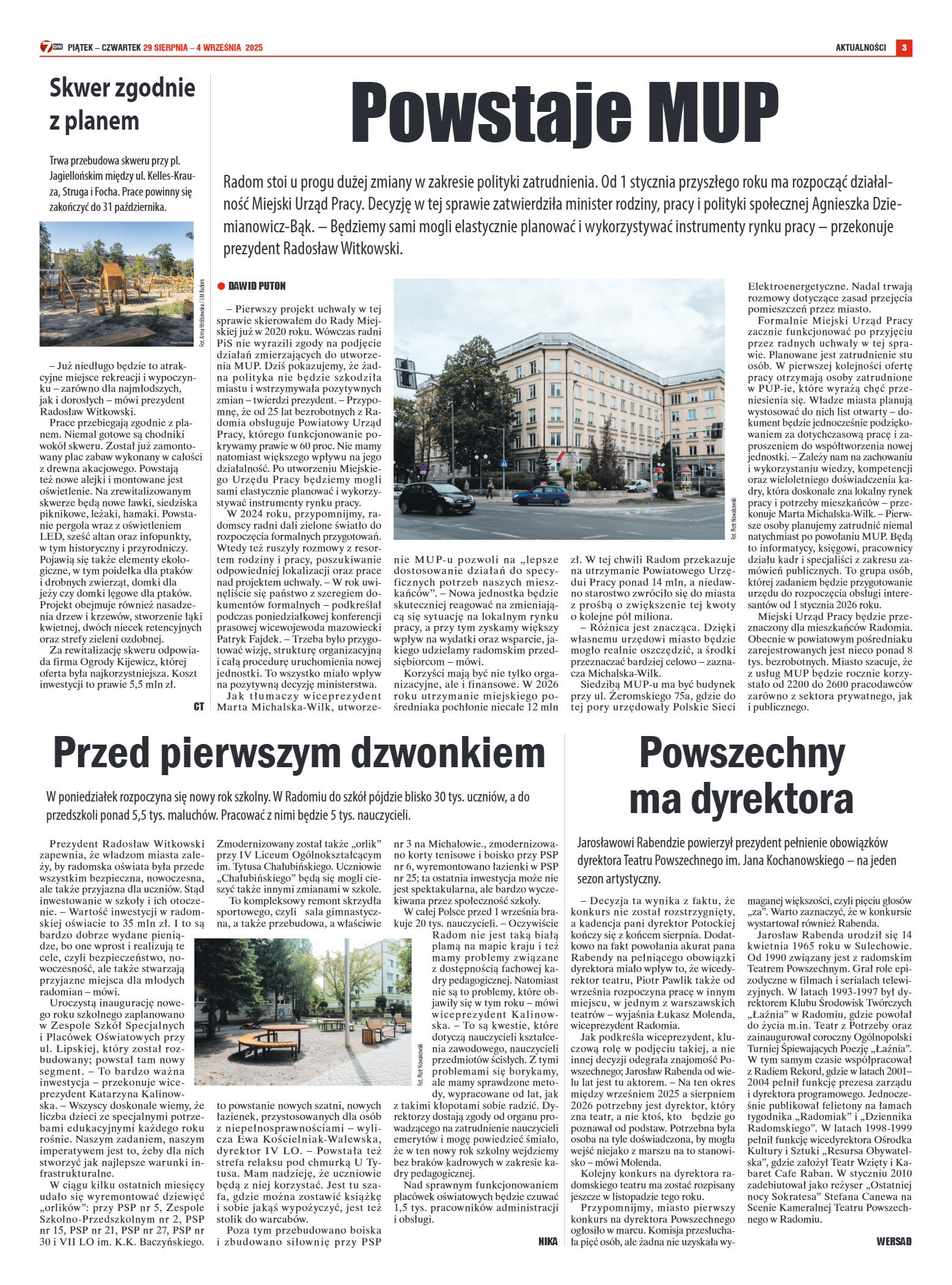 Tygodnik "7 Dni" nr 960 z dn. 29.08. 2025 r. - strona 3