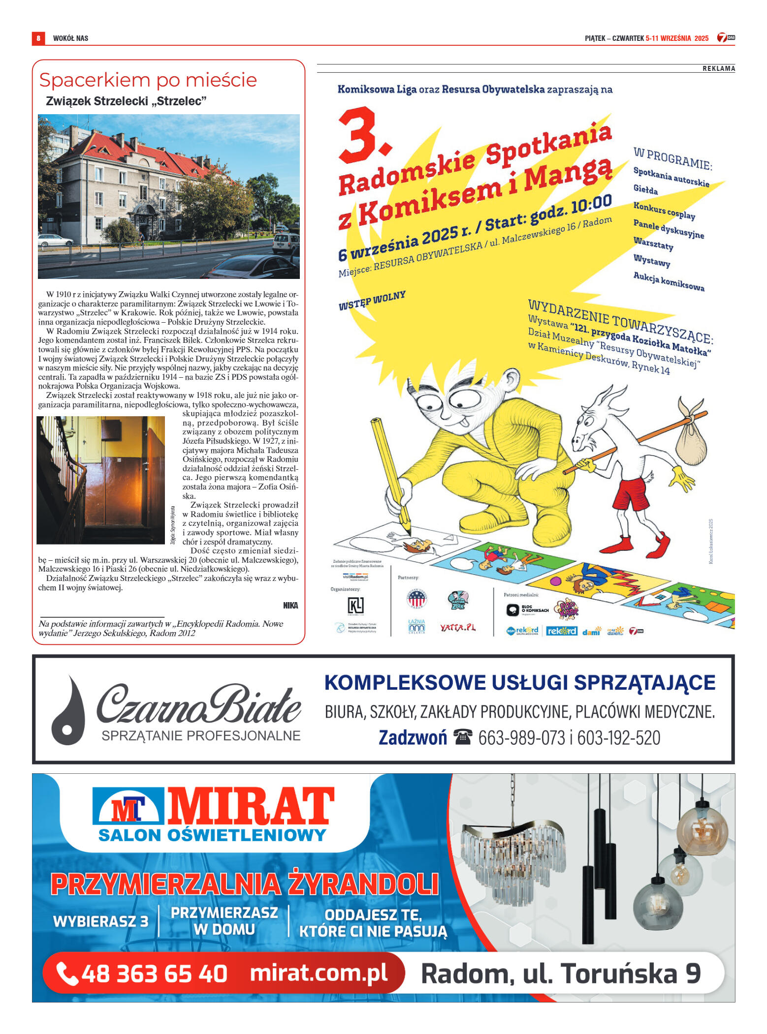 Tygodnik "7 Dni" nr 961 z dn. 5.09. 2025 r. - strona 8