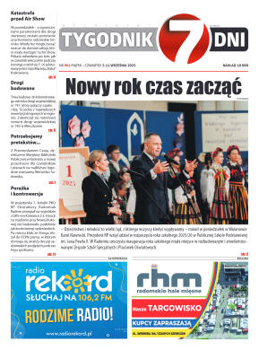 Tygodnik "7 Dni" nr 961 z dn. 5.09. 2025 r. - strona 1