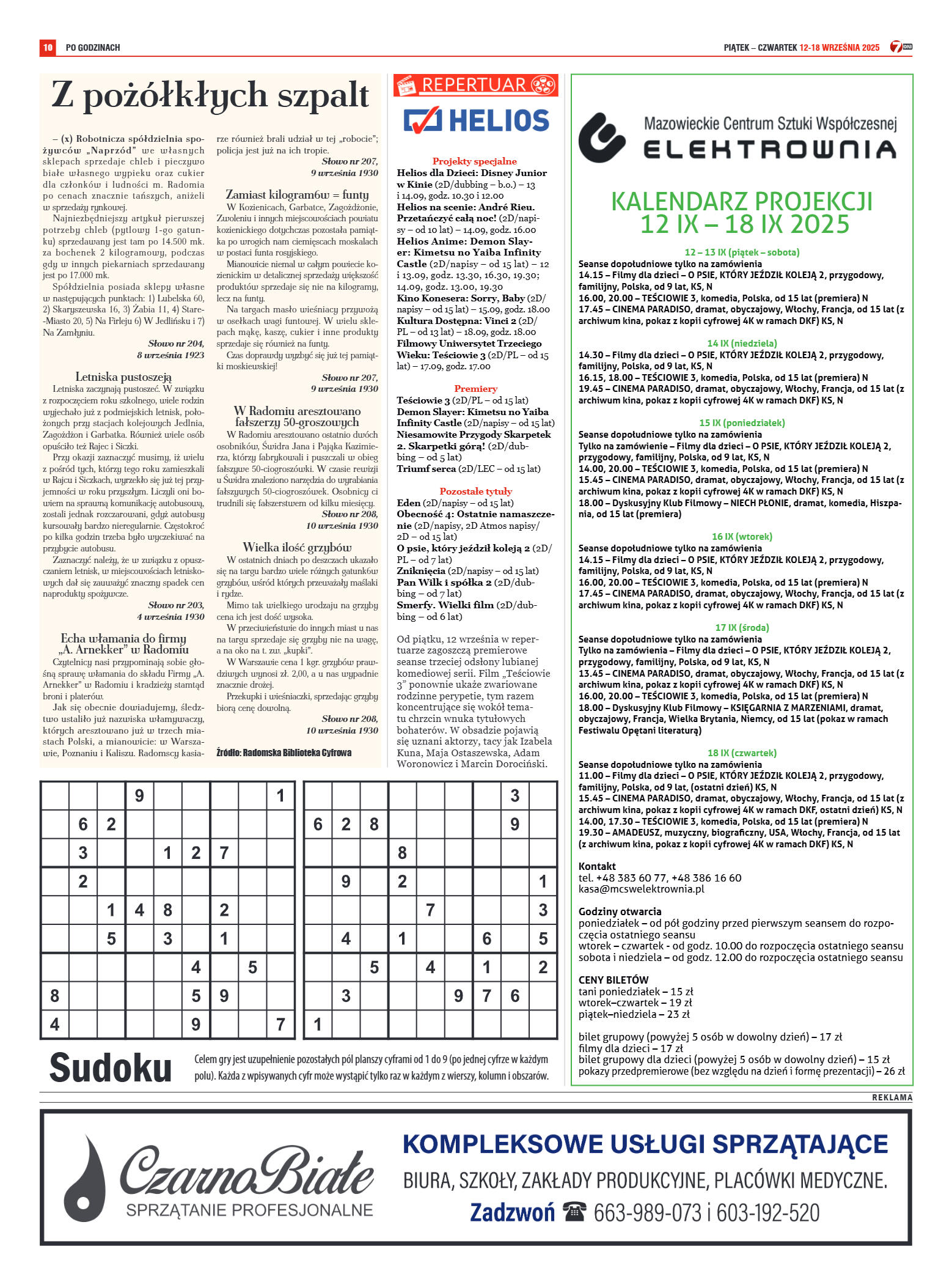 Tygodnik "7 Dni" nr 962 z dn. 12.09. 2025 r. - strona 10