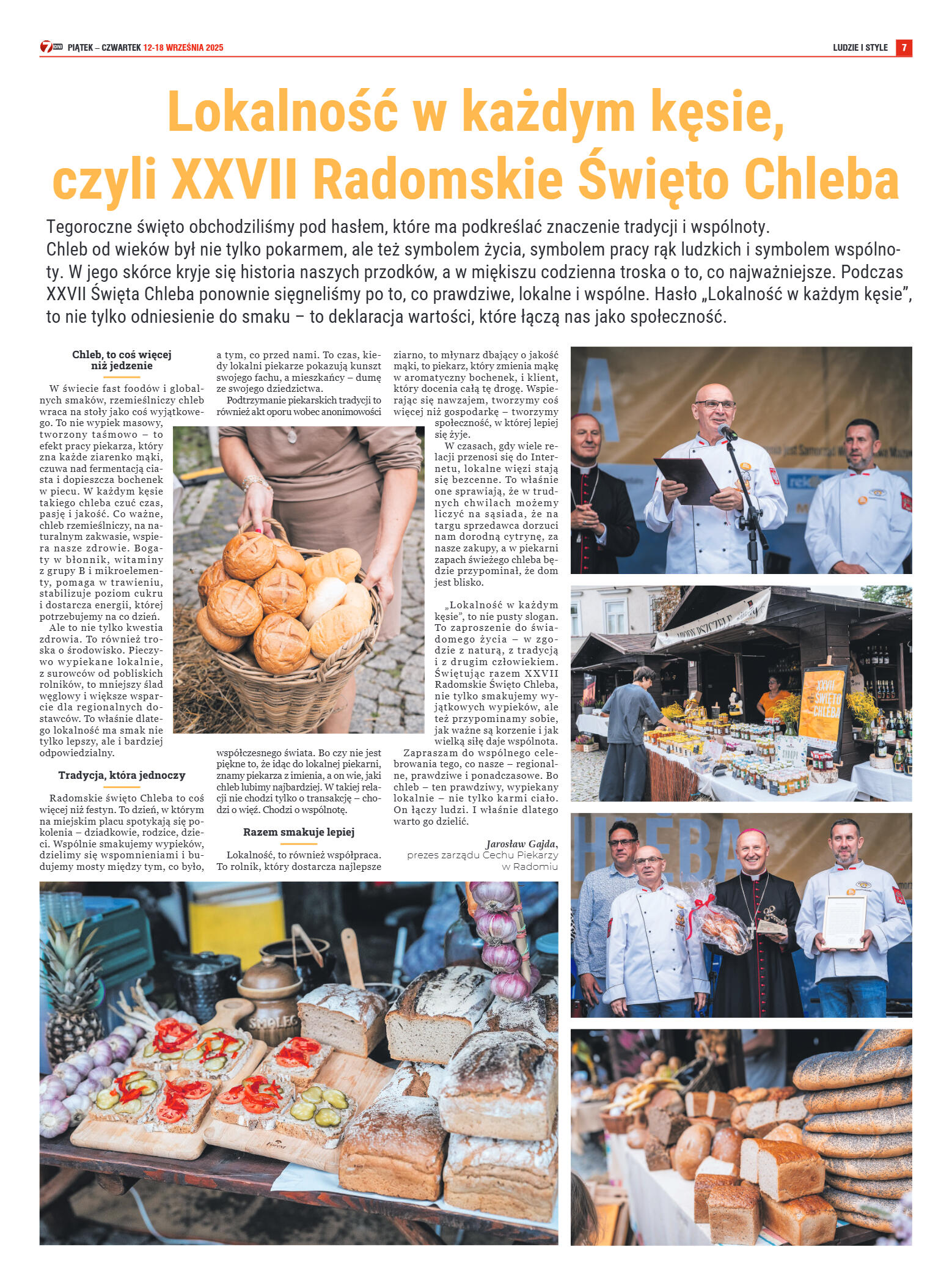Tygodnik "7 Dni" nr 962 z dn. 12.09. 2025 r. - strona 7